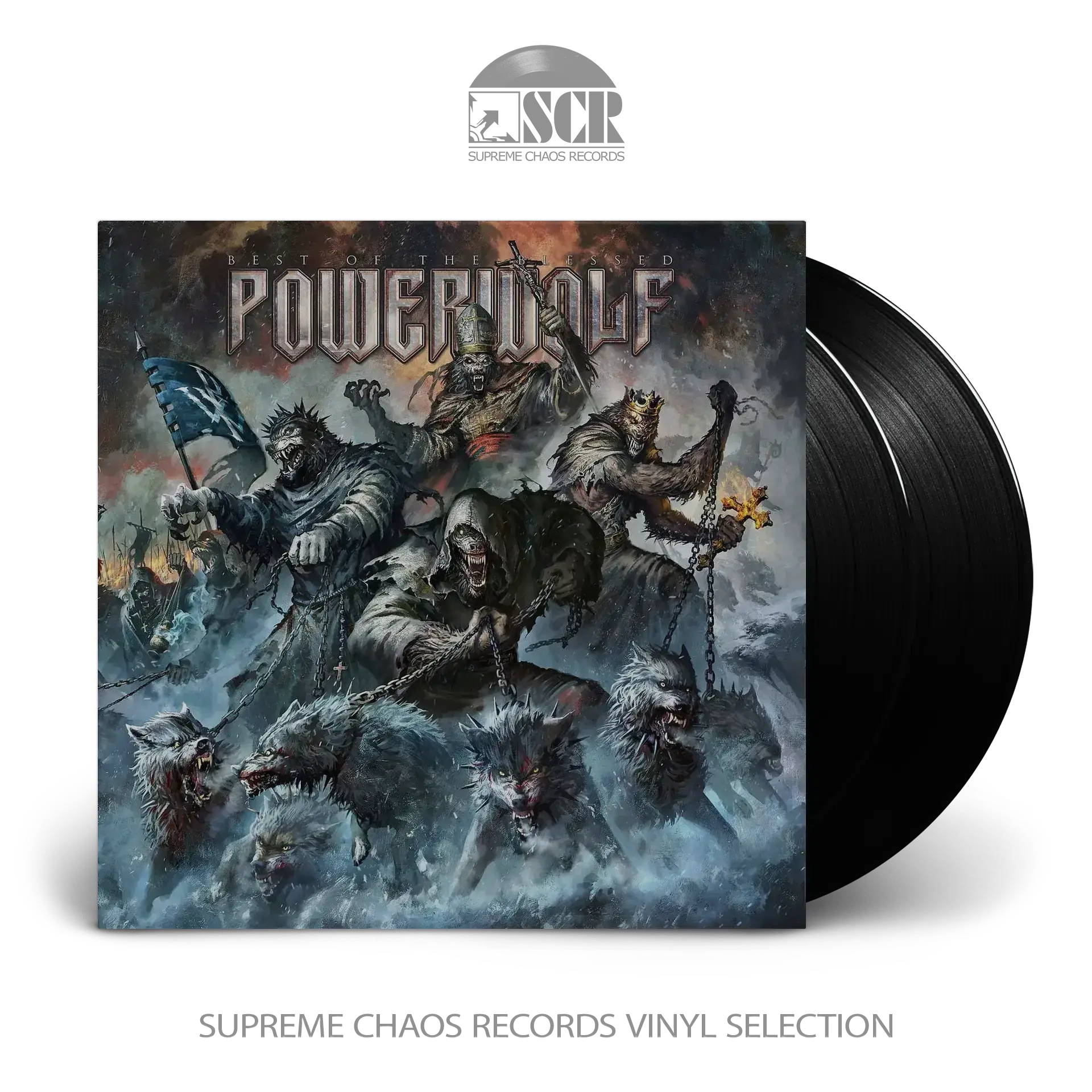 POWERWOLF - Best Of The Blessed · BLACK 2LP (Heavy Metal Vinyl)