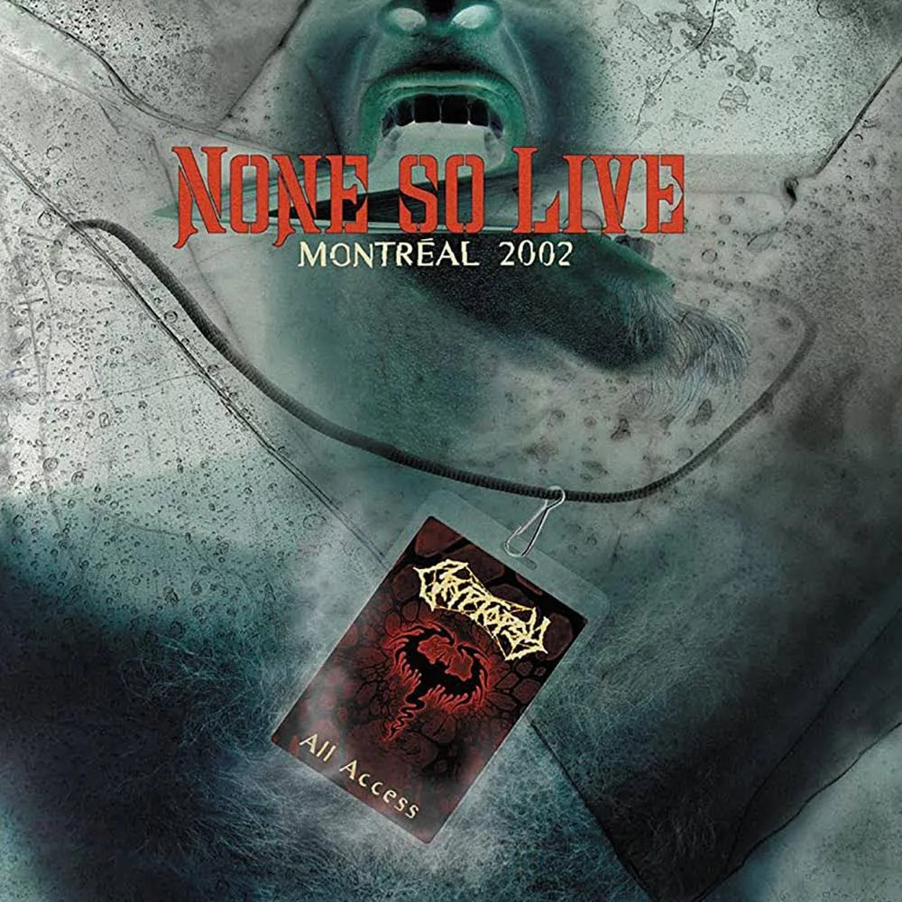CRYPTOPSY - None So Live · BLUE LP 1