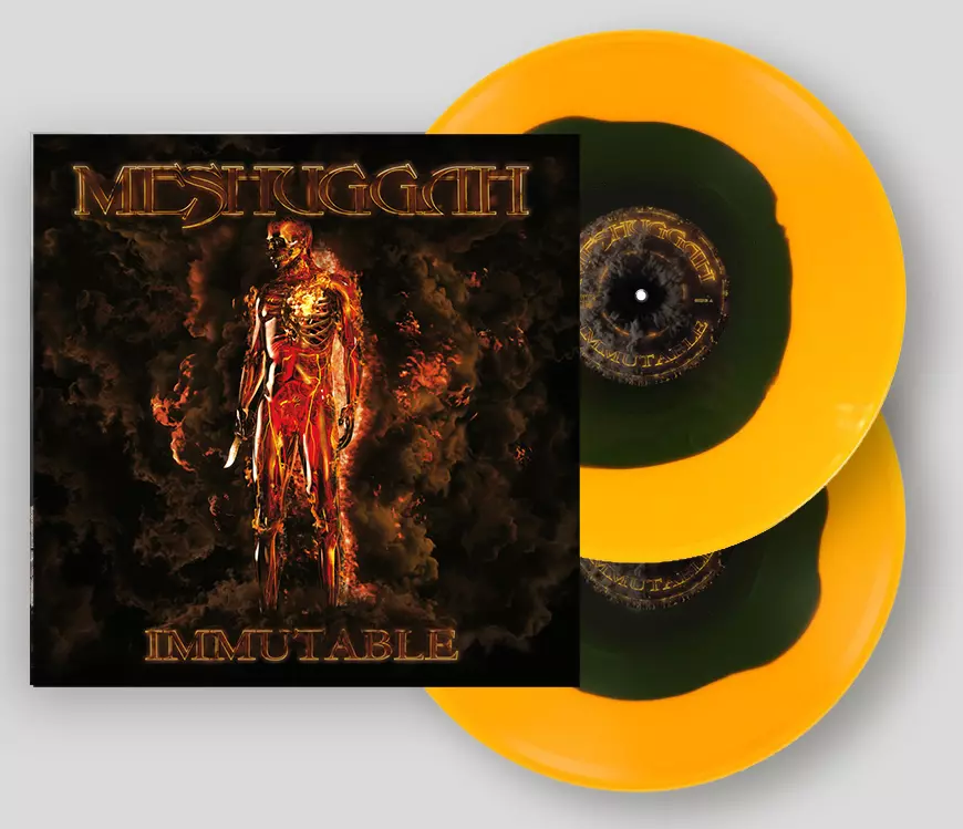 MESHUGGAH · Immutable | ORANGE/BLACK DLP DLP MESHUGGAH · Immutable | ORANGE/BLACK DLP DLP (Progressive Metal Vinyl)