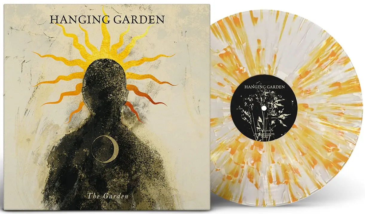 HANGING GARDEN · The Garden | CLEAR/YELLOW/ORANGE SPLATTER LP HANGING GARDEN · The Garden | CLEAR/YELLOW/ORANGE SPLATTER LP (Doom Metal Vinyl)