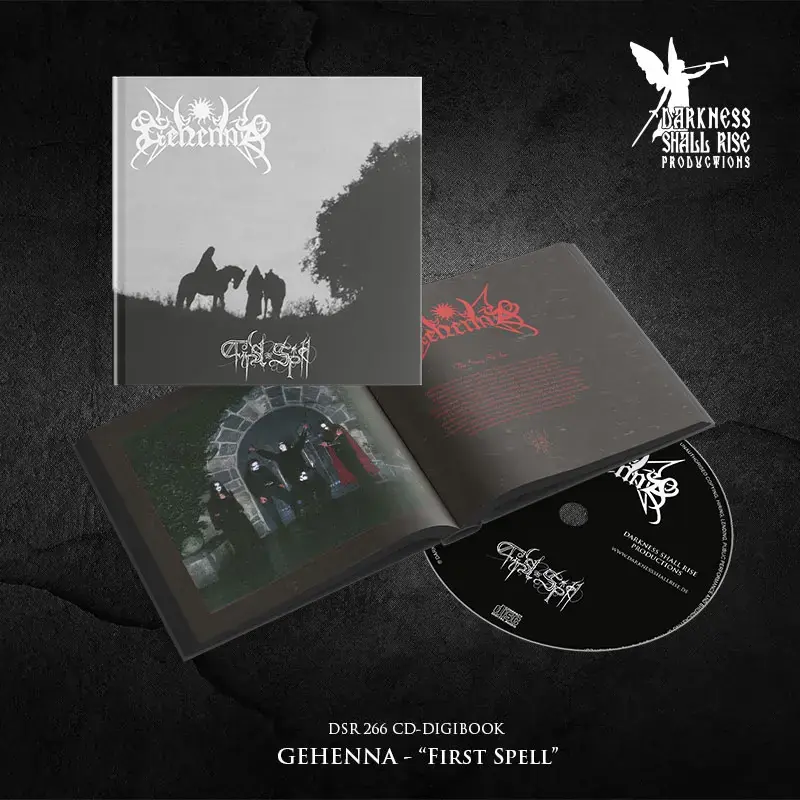 GEHENNA - First Spell · DIGIBOOK CD (Black Metal CDs)