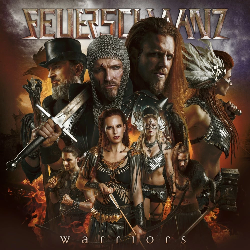 FEUERSCHWANZ · Warriors | BLACK LP (Medieval Rock Vinyl) · Picture 1
