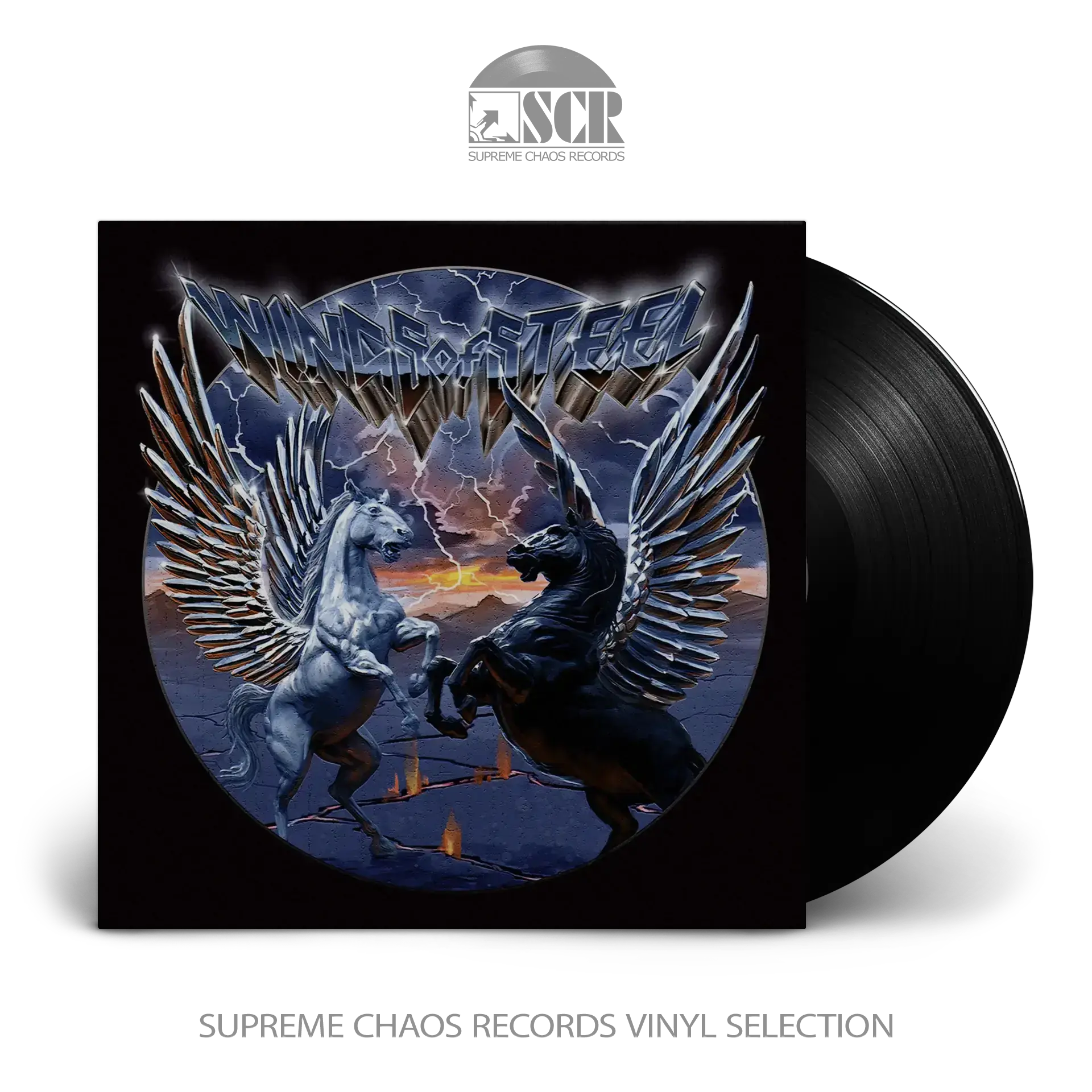 WINGS OF STEEL · Wings Of Steel | BLACK LP WINGS OF STEEL · Wings Of Steel | BLACK LP (Heavy Metal Vinyl)