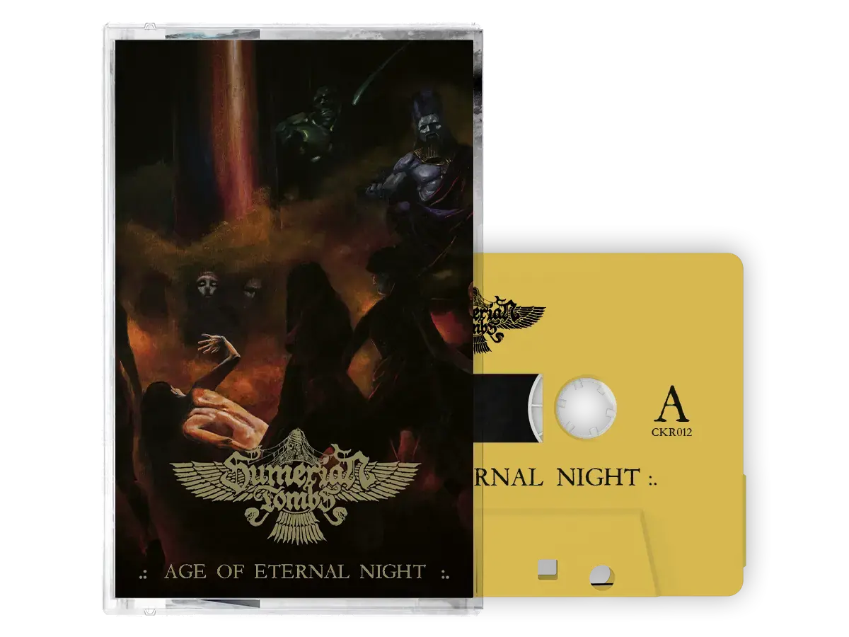 SUMERIAN TOMBS - Age of Eternal Night · YELLOW TAPE (Black Metal/Death Metal Tapes) · Picture 1
