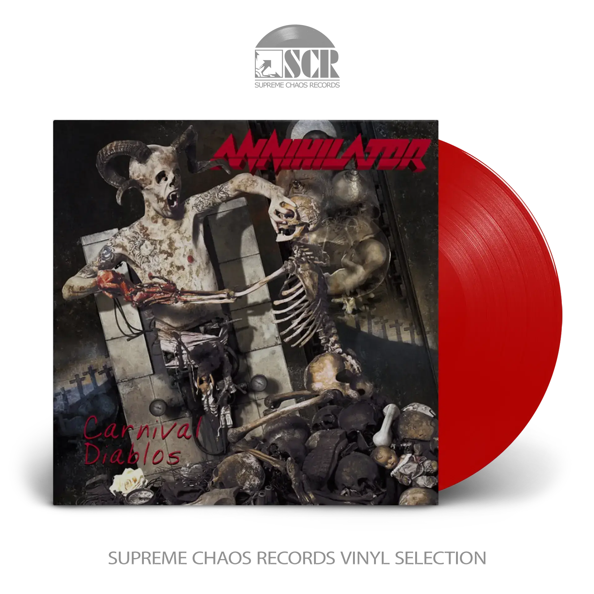 ANNIHILATOR - Carnival Diablos · RED LP (Heavy Metal Vinyl)