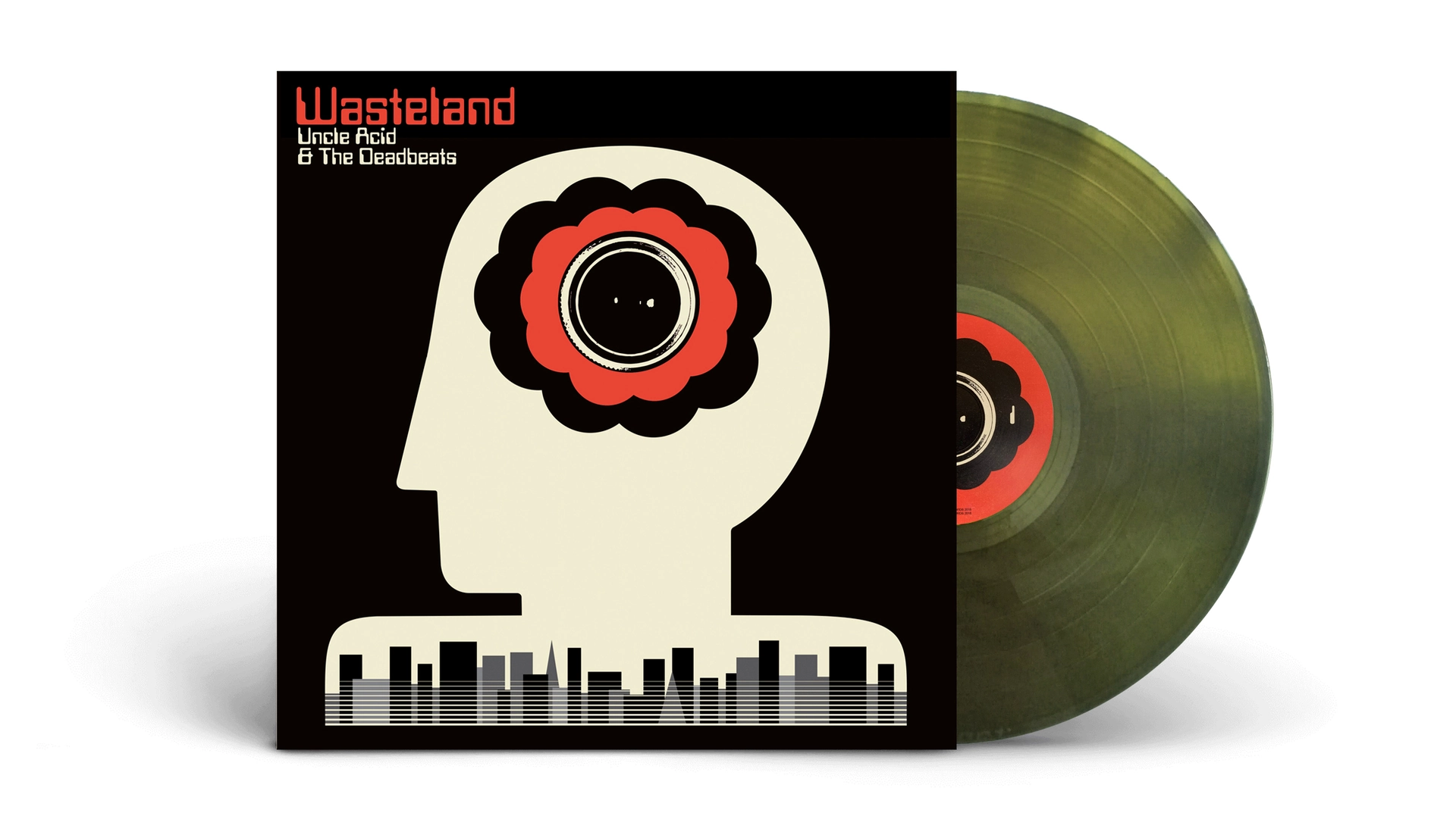 UNCLE ACID & THE DEADBEATS · Wasteland | SWAMP GREEN LP (Doom Metal Vinyl)