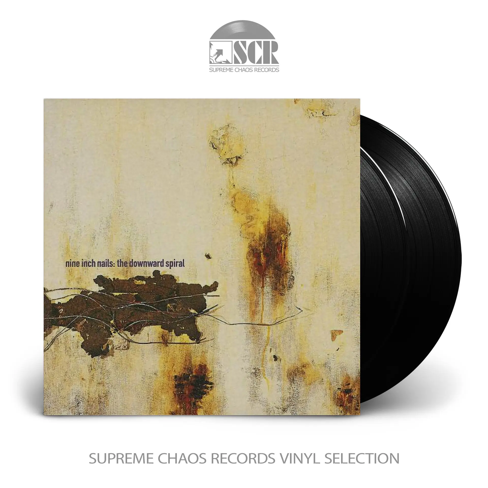 NINE INCH NAILS · The Downward Spiral | BLACK 2LP NINE INCH NAILS · The Downward Spiral | BLACK 2LP (Industrial Vinyl)
