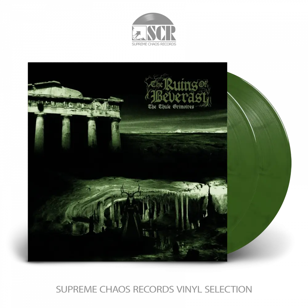 THE RUINS OF BEVERAST - The Thule Grimoires · GREEN/BLACK 2LP (Black Metal Vinyl)