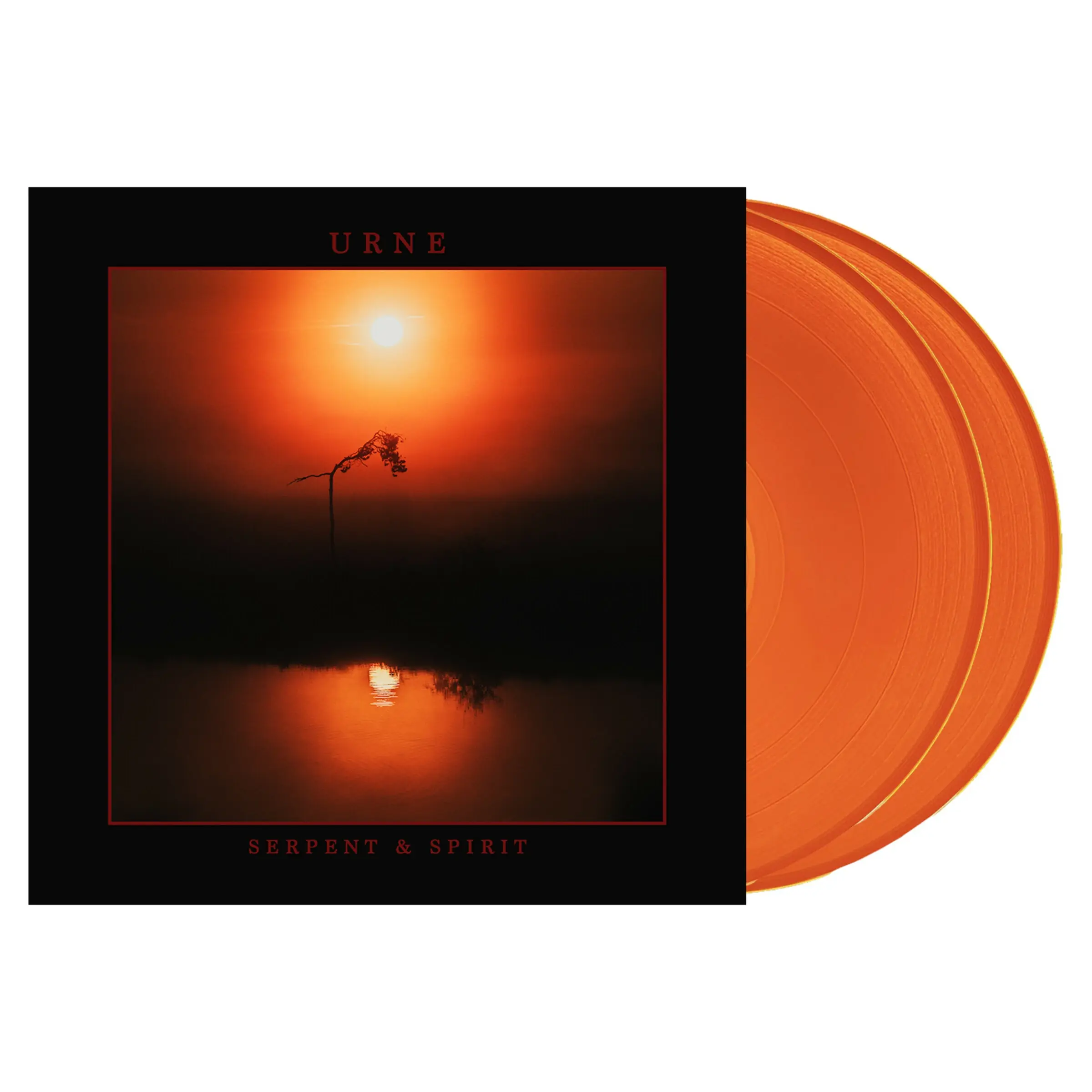 URNE · Serpent & Spirit | TRANSLUCENT ORANGE DOUBLE VINYL URNE · Serpent & Spirit | TRANSLUCENT ORANGE DOUBLE VINYL (Stoner Metal Vinyl)
