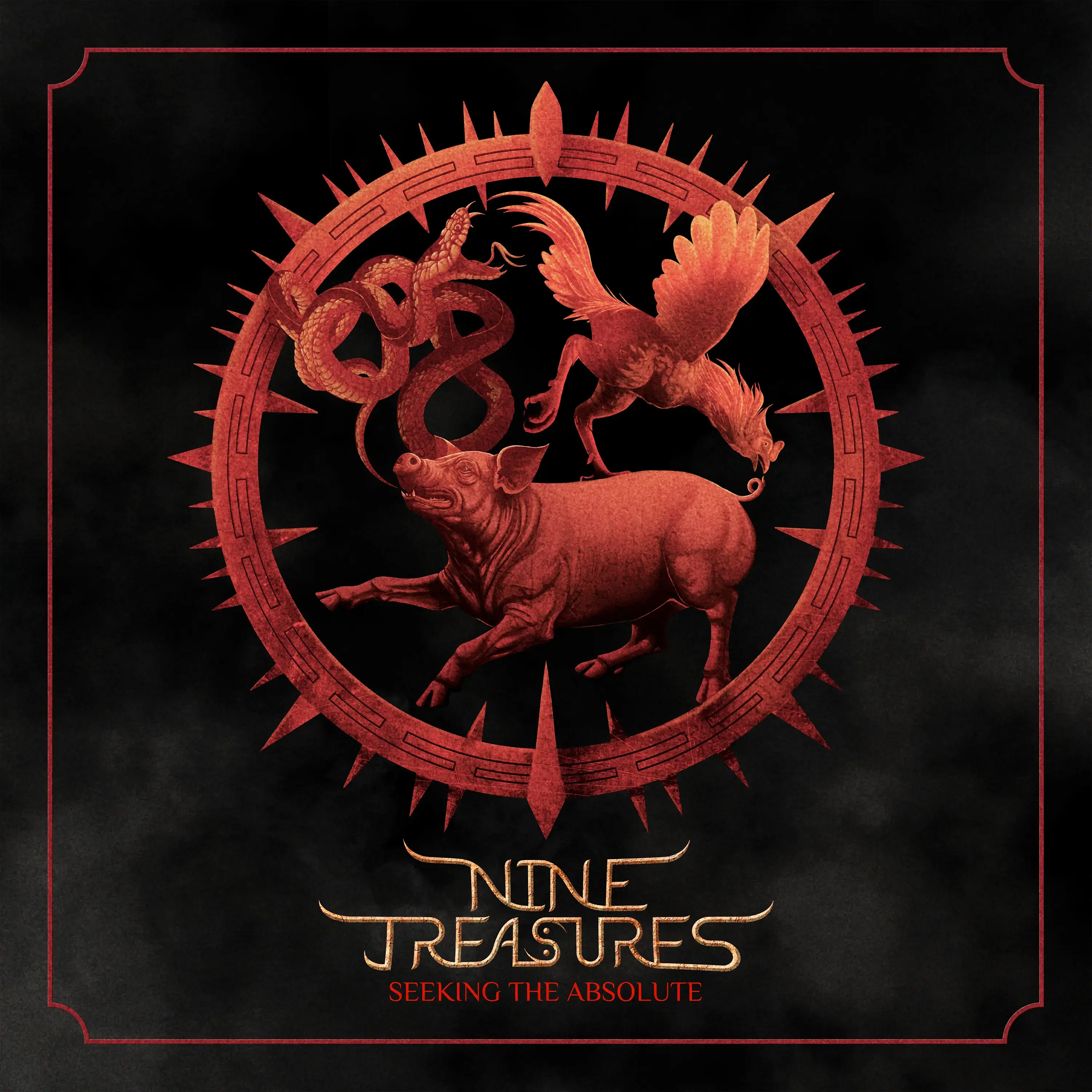 NINE TREASURES · Seeking The Absolute | BLACK LP · Picture 1 NINE TREASURES · Seeking The Absolute | BLACK LP (Heavy Metal Vinyl) · Picture 1