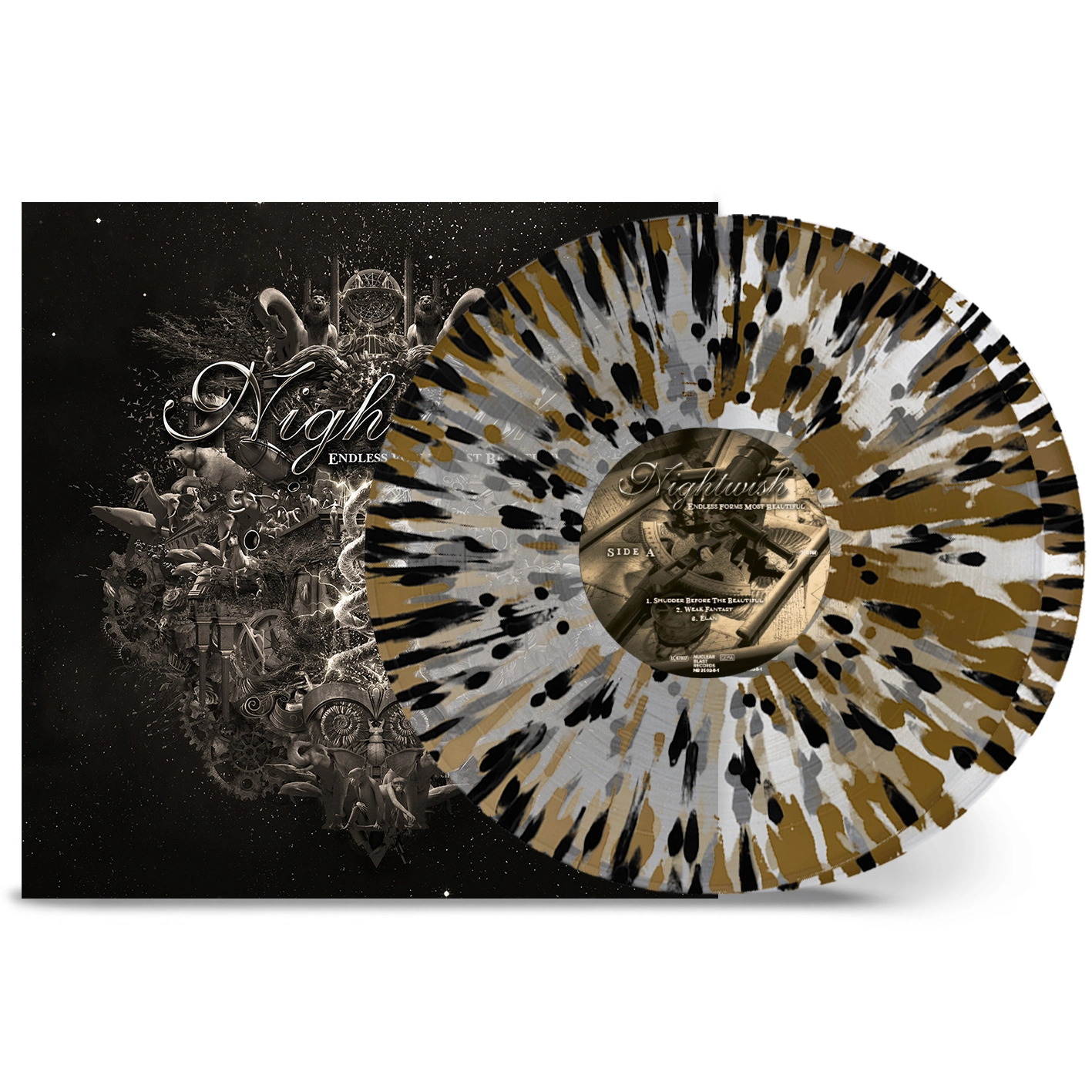 NIGHTWISH - Endless Forms Most Beautiful [CLEAR/GOLD/BLACK SPLATTER DLP]