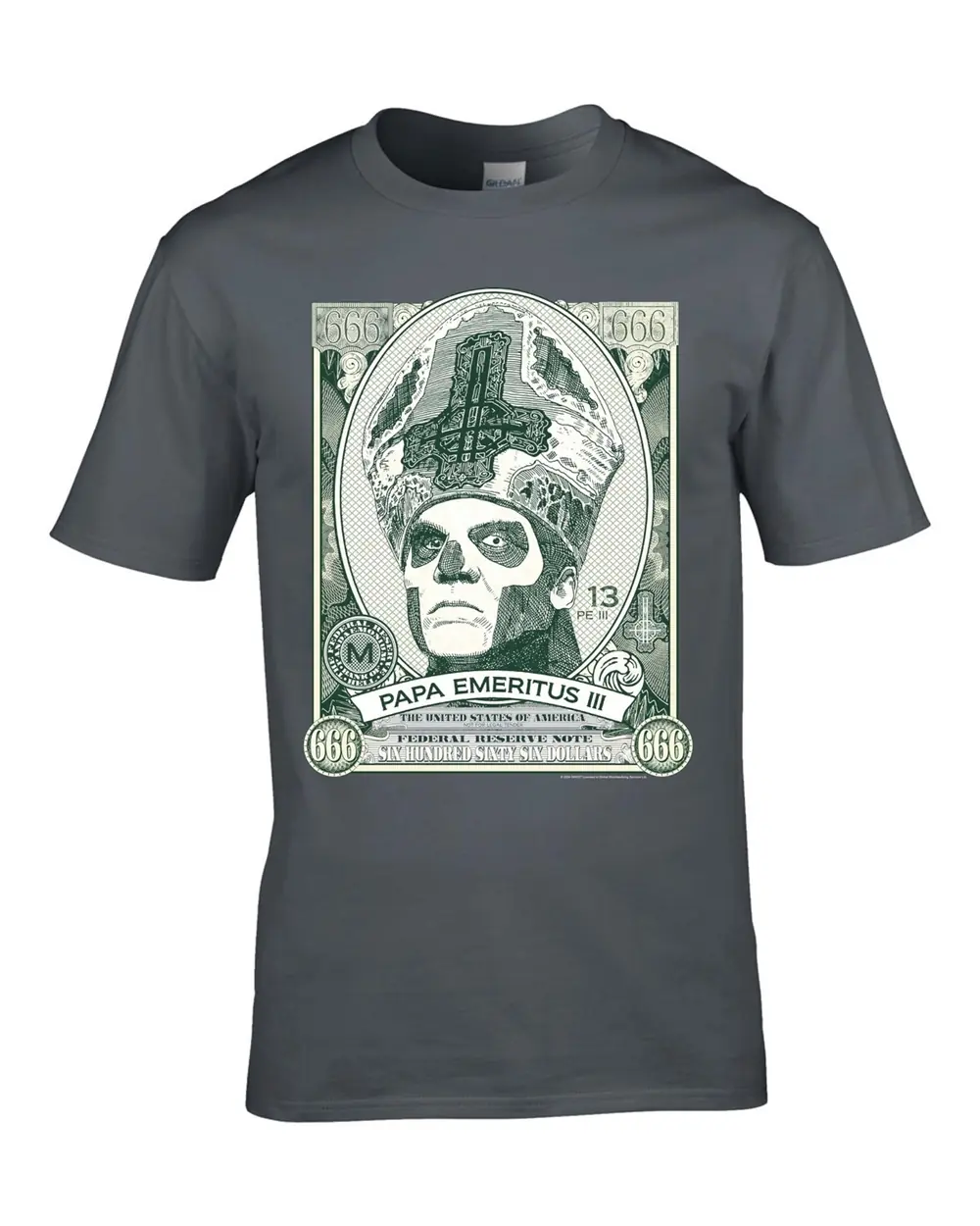 GHOST · Papa Emetirus III | T-SHIRT (Hardrock Clothes)