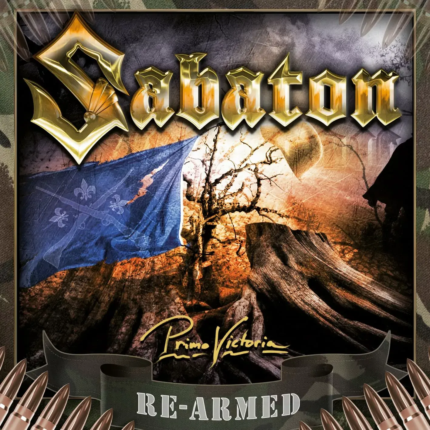 SABATON - Primo Victoria Re-Armed · BLACK DLP 1
