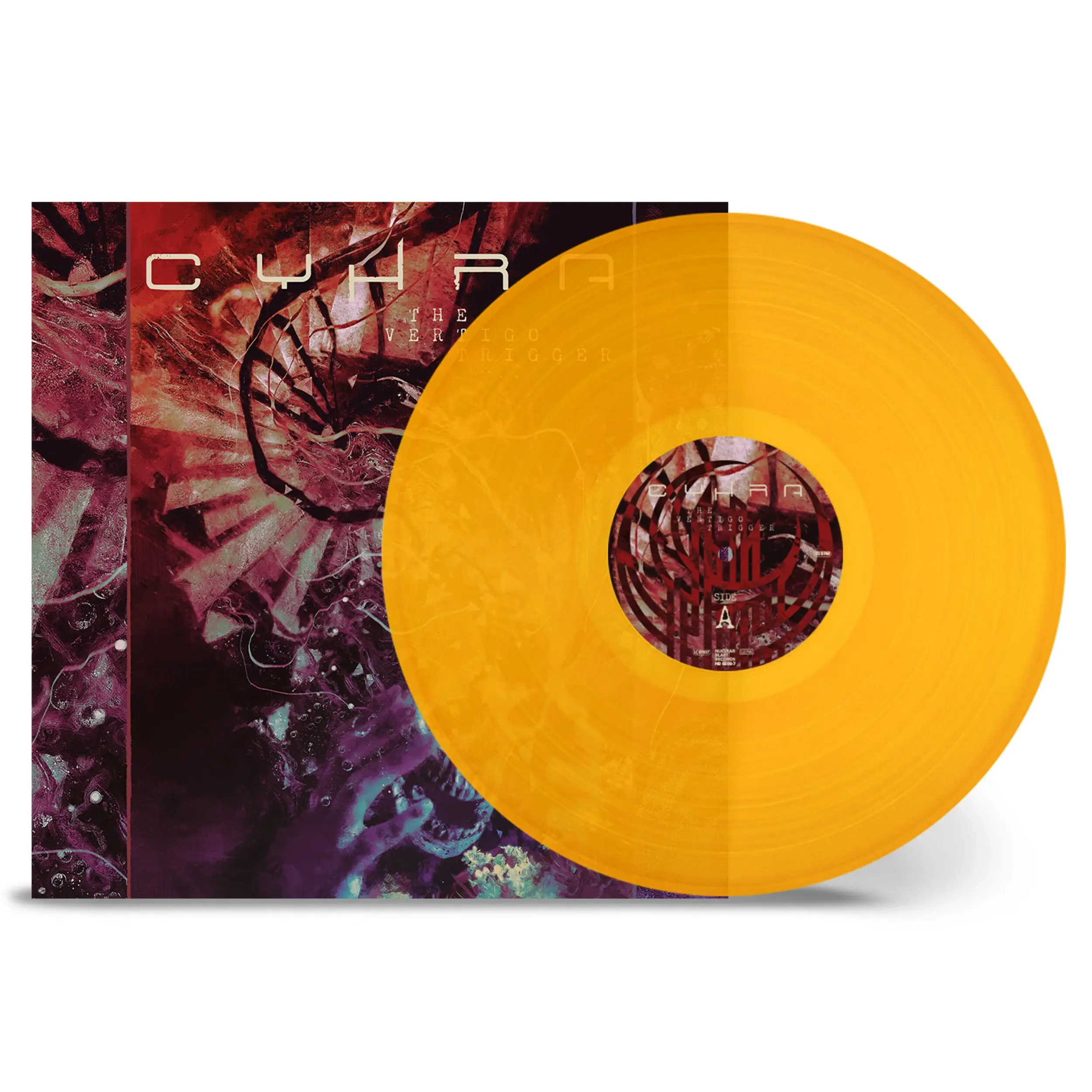 CYHRA · The Vertigo Trigger | TRANSPARENT ORANGE LP CYHRA · The Vertigo Trigger | TRANSPARENT ORANGE LP (Melodic Metal Vinyl)