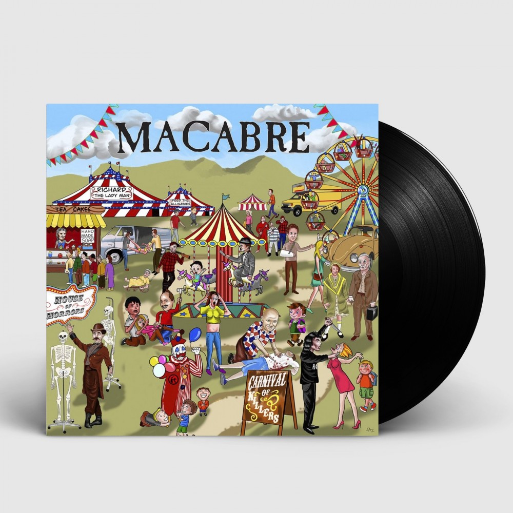 MACABRE - Carnival of killers [BLACK LP]
