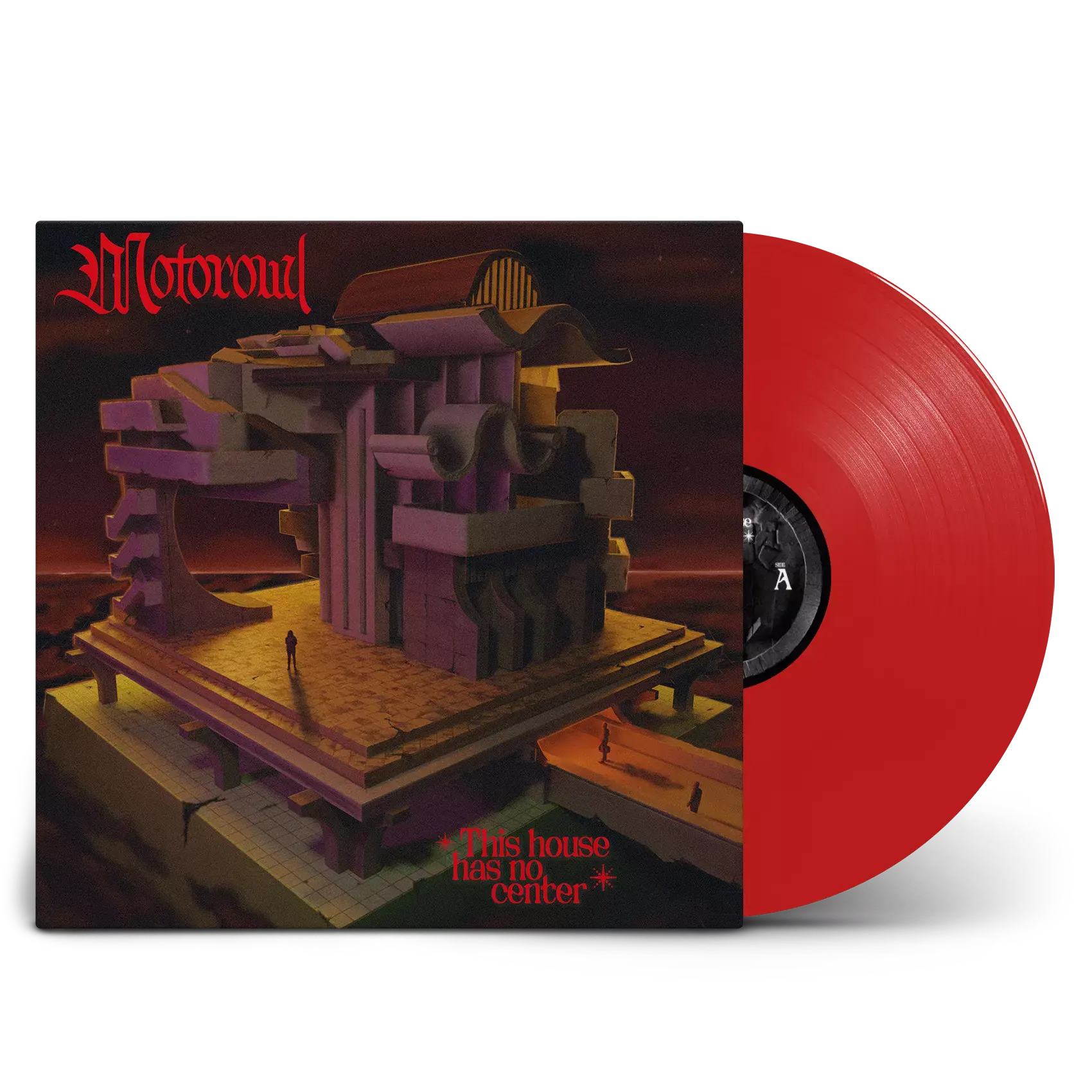 MOTOROWL - This House has no Center · RED LP