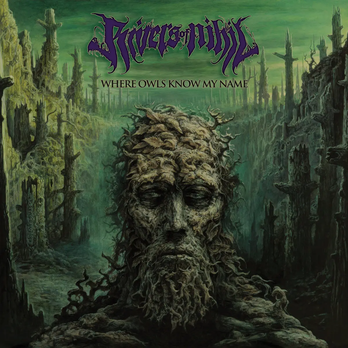 RIVERS OF NIHIL - Where Owls Know My Name [BLACK 2LP] 1