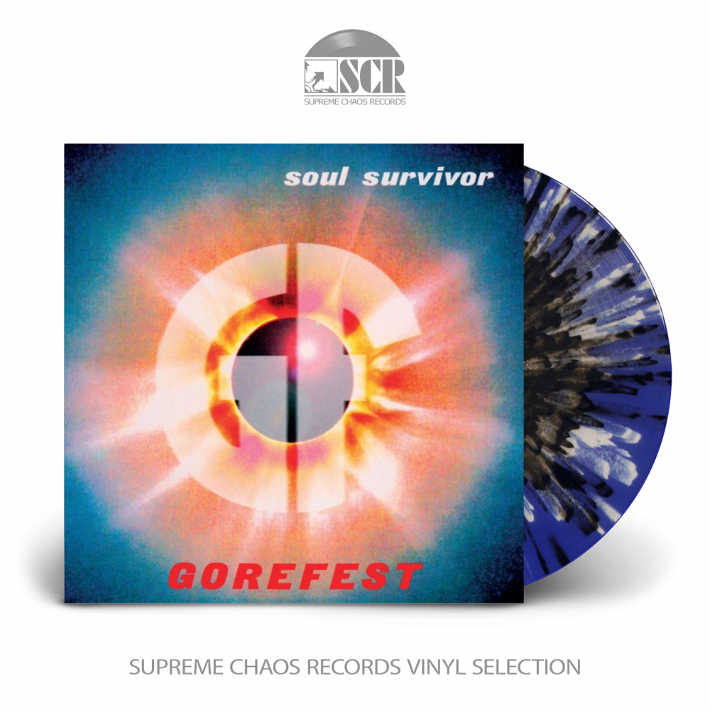 GOREFEST - Soul Survivor [BLUE/WHITE/BLACK LP]