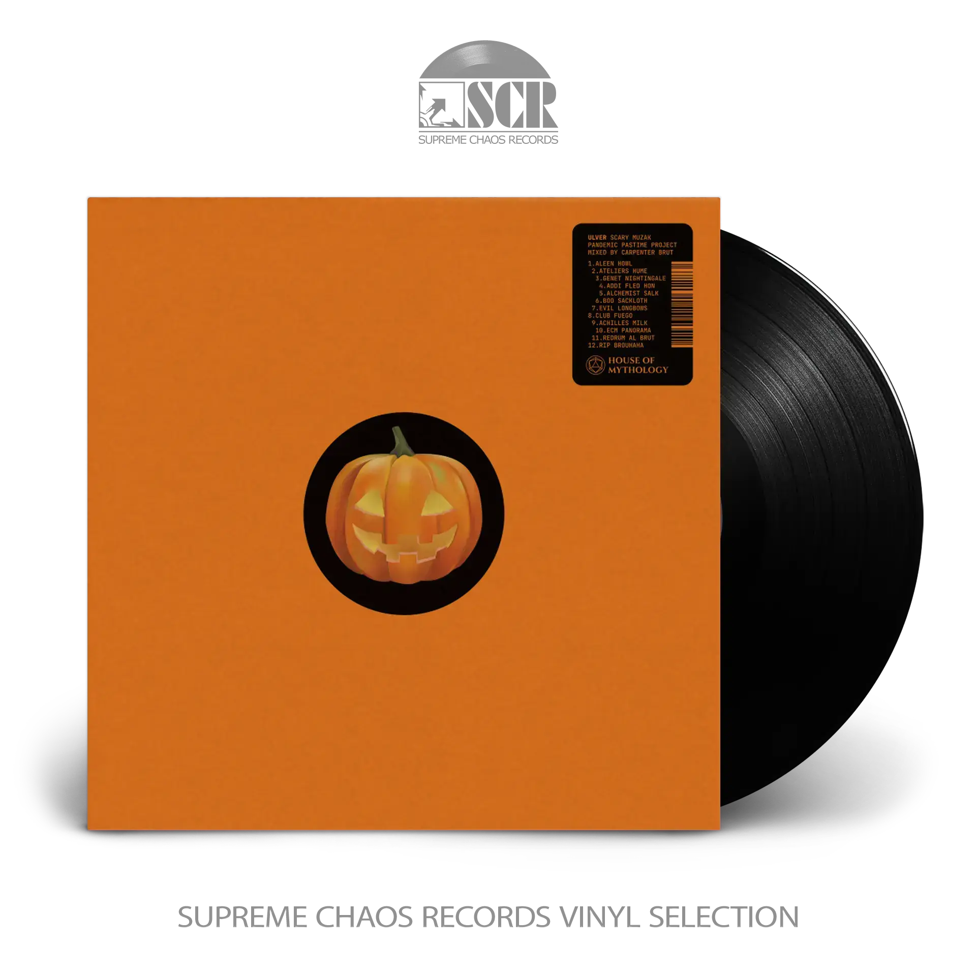 ULVER · Scary Muzak | BLACK LP ULVER · Scary Muzak | BLACK LP (Electronic Vinyl)