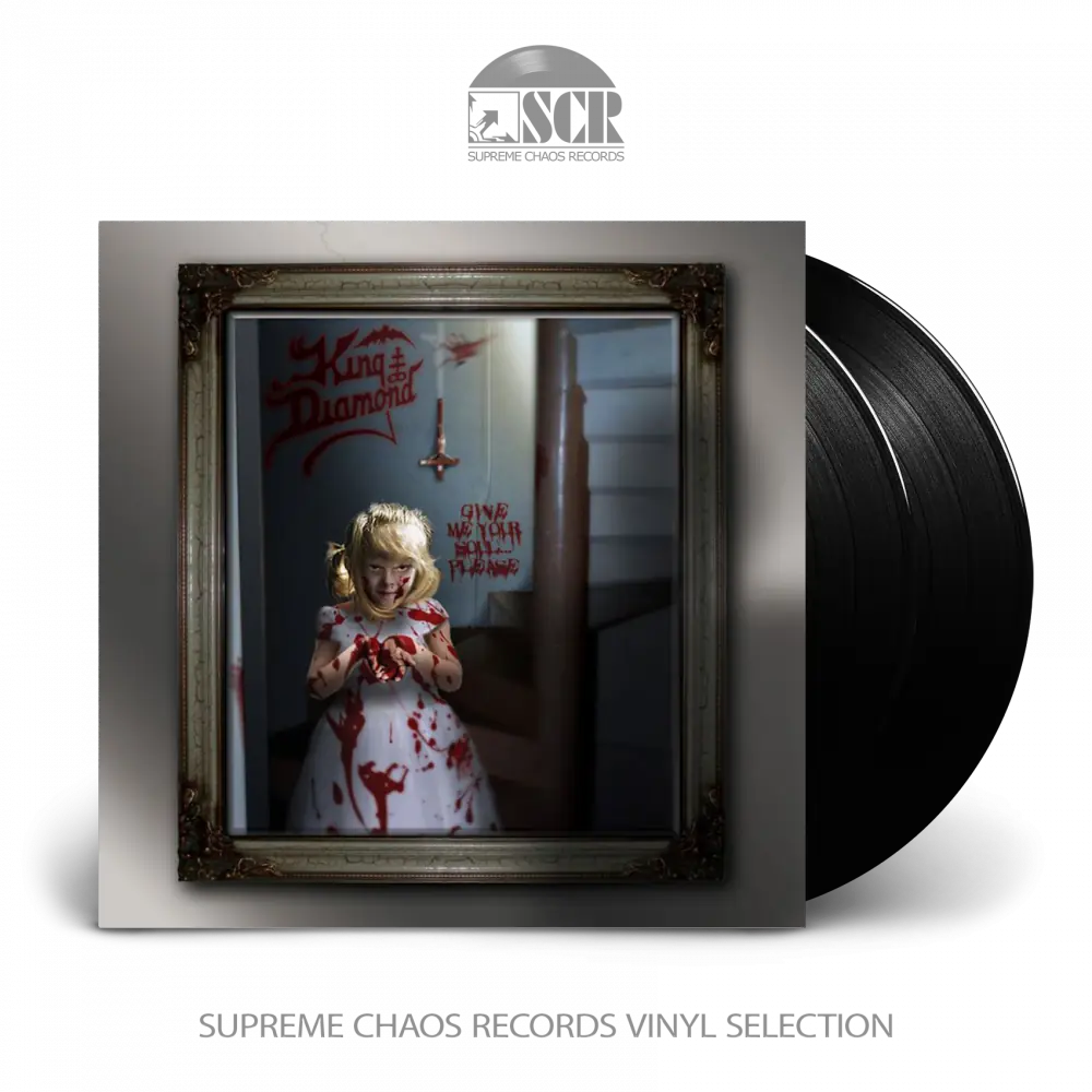 KING DIAMOND · Give Me Your Soul... Please | BLACK 2LP KING DIAMOND · Give Me Your Soul... Please | BLACK 2LP (Heavy Metal Vinyl)
