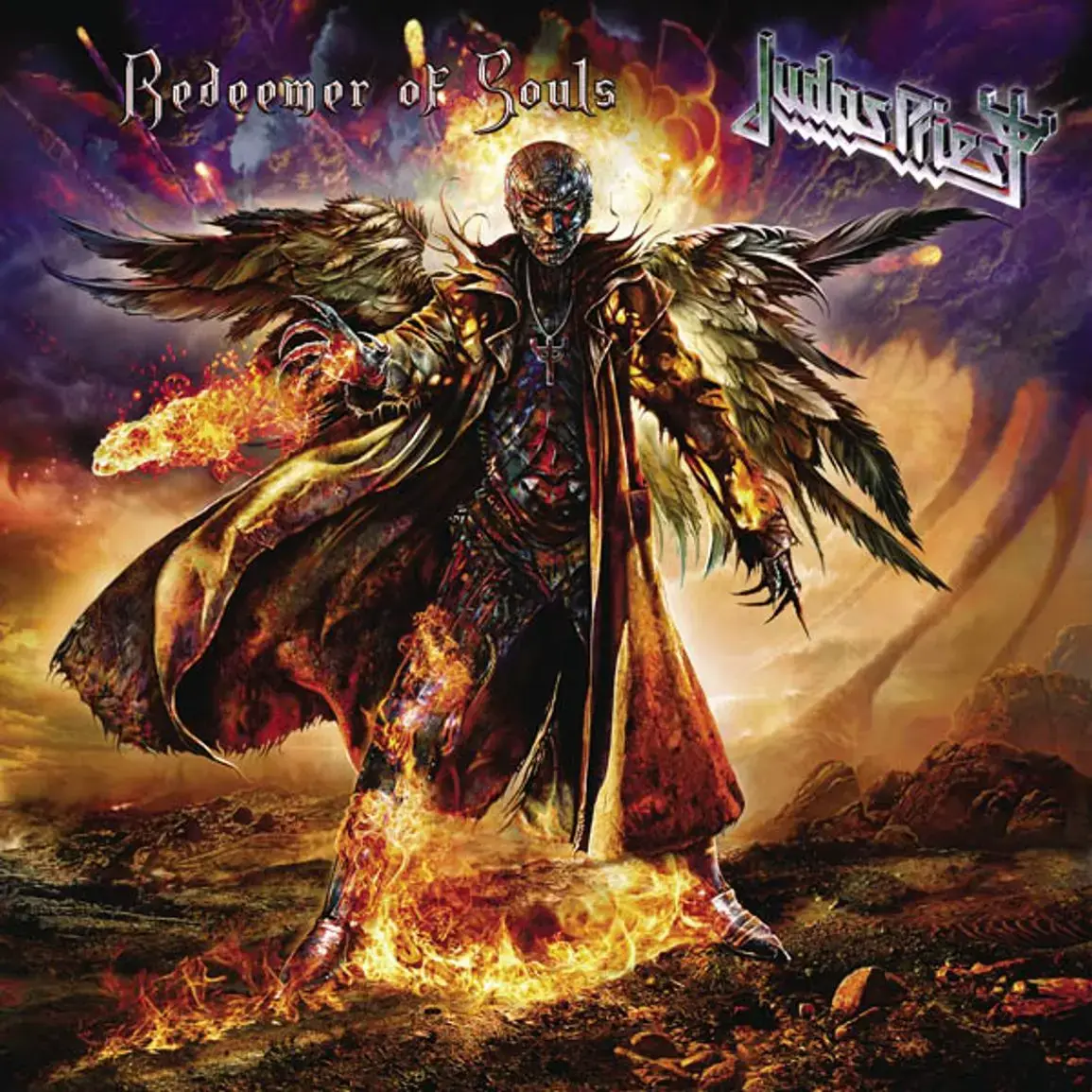 JUDAS PRIEST - Redeemer of Souls · BLUE 2LP (Heavy Metal Vinyl) · Picture 1