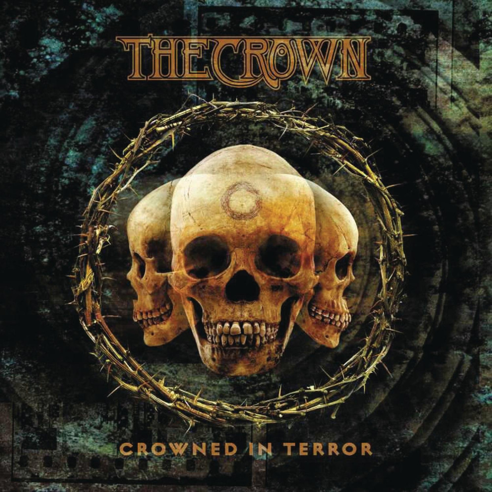 THE CROWN - Crowned In Terror · TEAL/CLEAR LP · Picture 1 THE CROWN - Crowned In Terror · TEAL/CLEAR LP (Death Metal Vinyl) · Picture 1