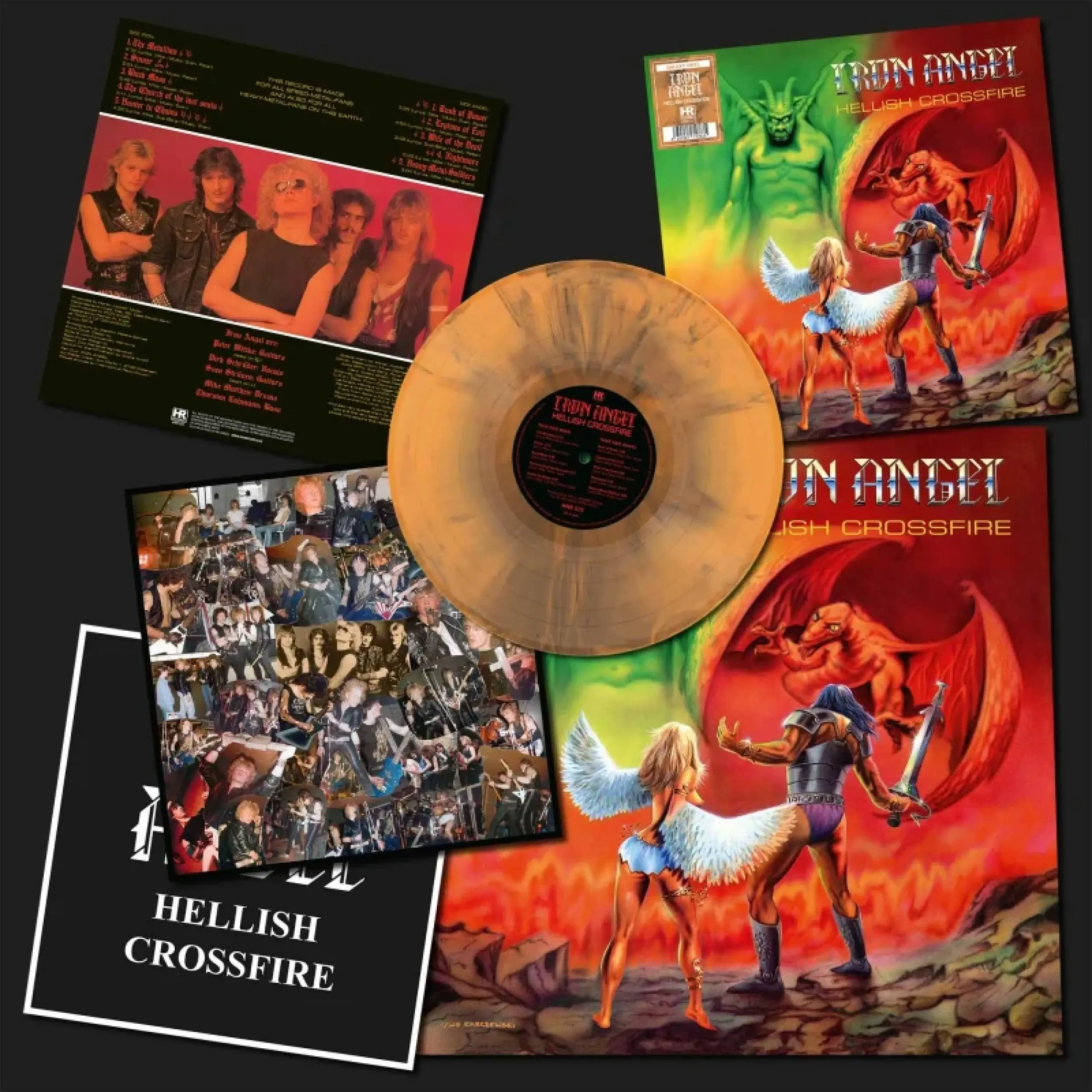 IRON ANGEL - Hellish Crossfire · GALAXY LP IRON ANGEL - Hellish Crossfire · GALAXY LP (Thrash Metal Vinyl)