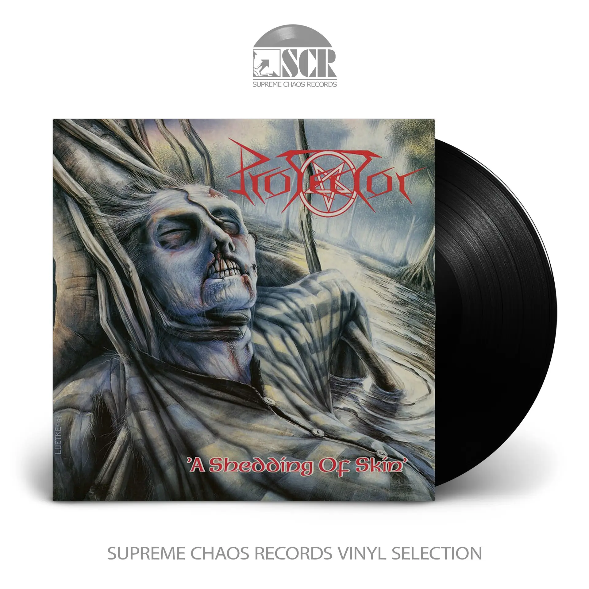 PROTECTOR - A Shedding Of Skin · BLACK LP