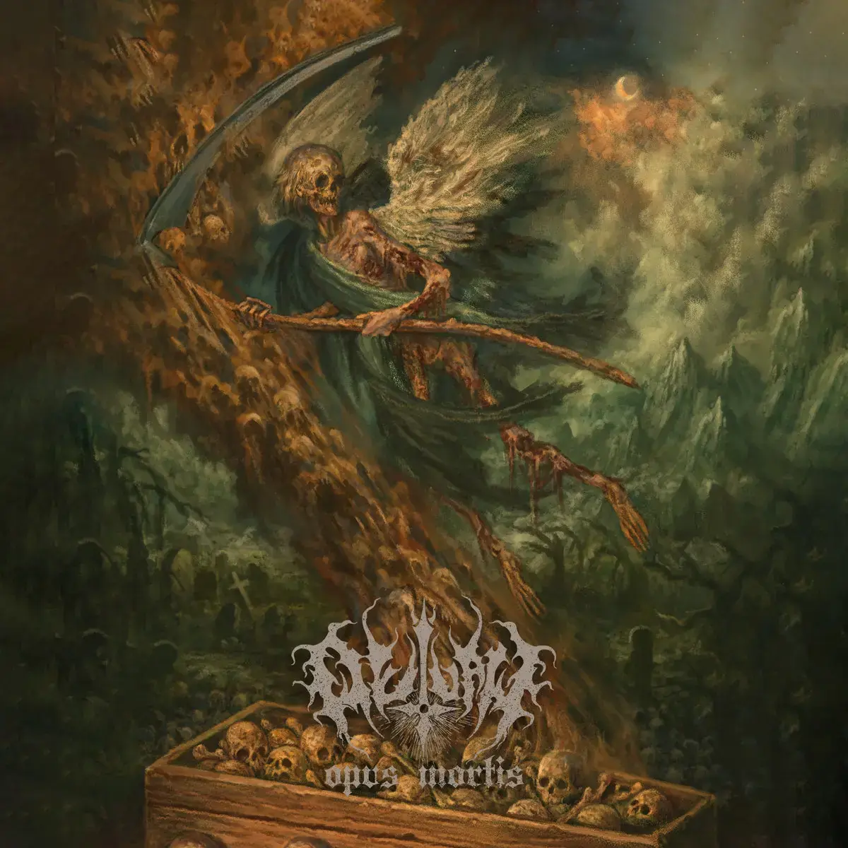 OUTLAW · Opus Mortis | BLACK LP (Black Metal Vinyl) · Picture 1