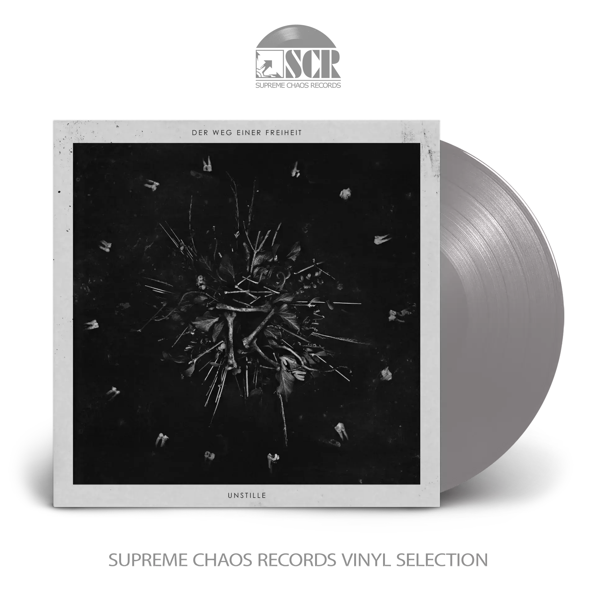 DER WEG EINER FREIHEIT - Unstille · SILVER LP DER WEG EINER FREIHEIT - Unstille · SILVER LP (Black Metal Vinyl)