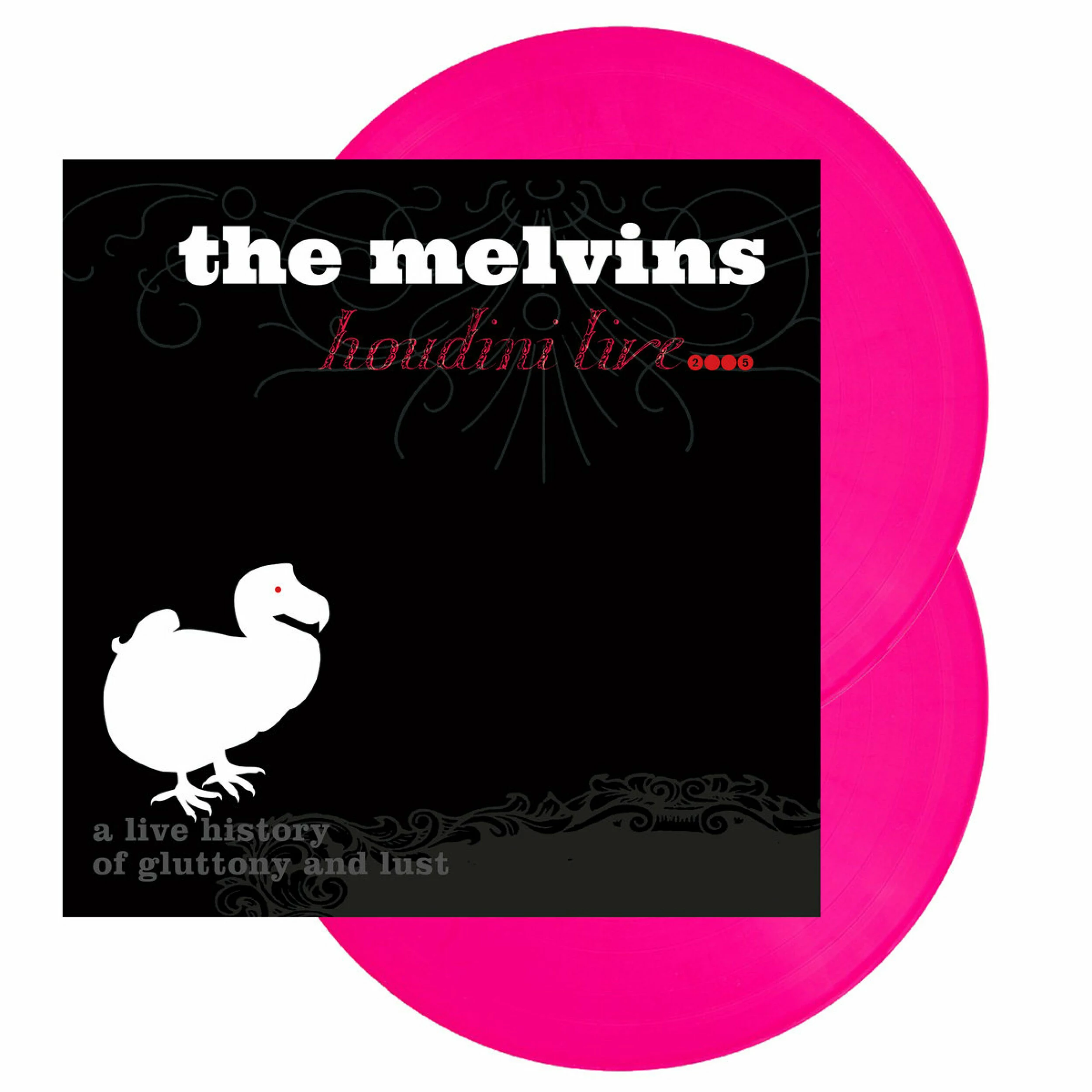 MELVINS · Houdini Live 2005 | HOT PINK DOUBLE VINYL MELVINS · Houdini Live 2005 | HOT PINK DOUBLE VINYL (Alternative Rock Vinyl)