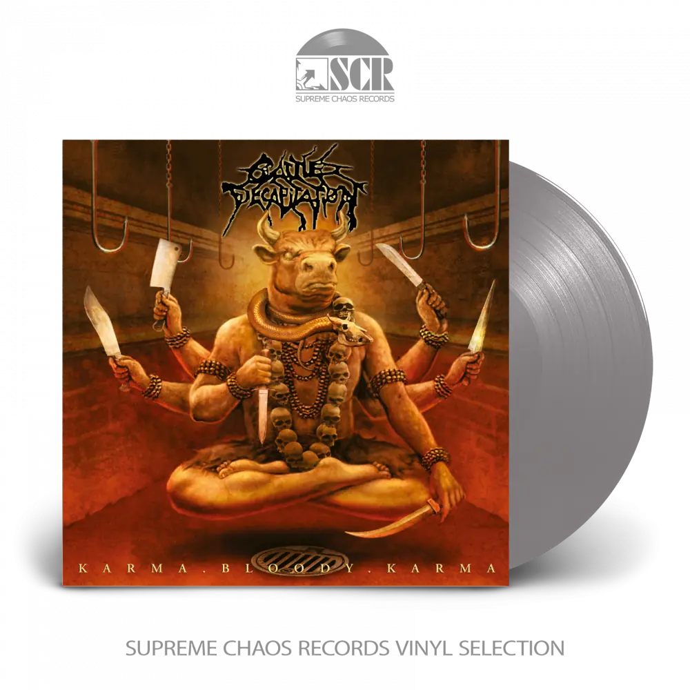 CATTLE DECAPITATION - Karma.Bloody.Karma · SILVER LP (Death Metal Vinyl)