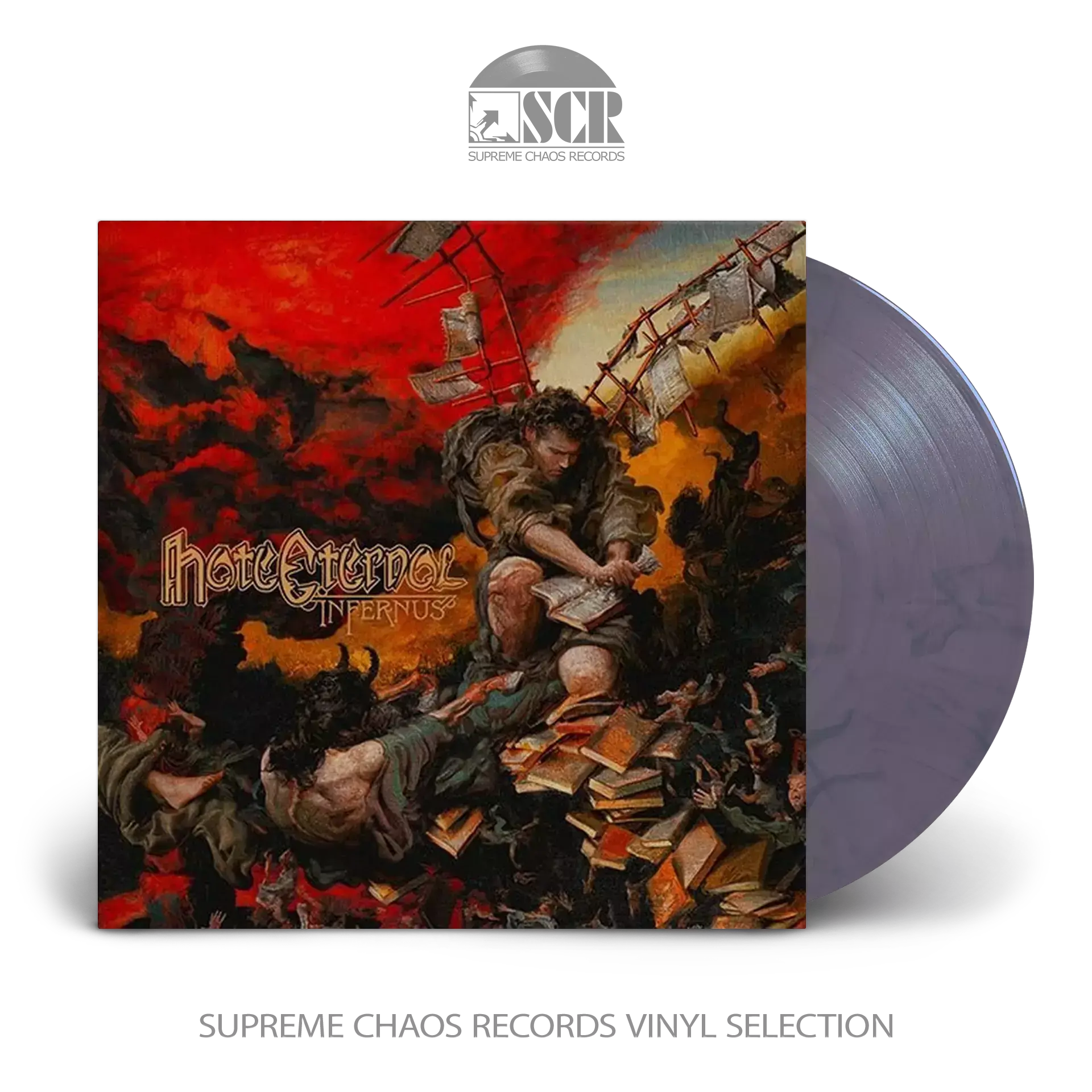 HATE ETERNAL · Infernus | SUPER MARBLE LP (Death Metal Vinyl)