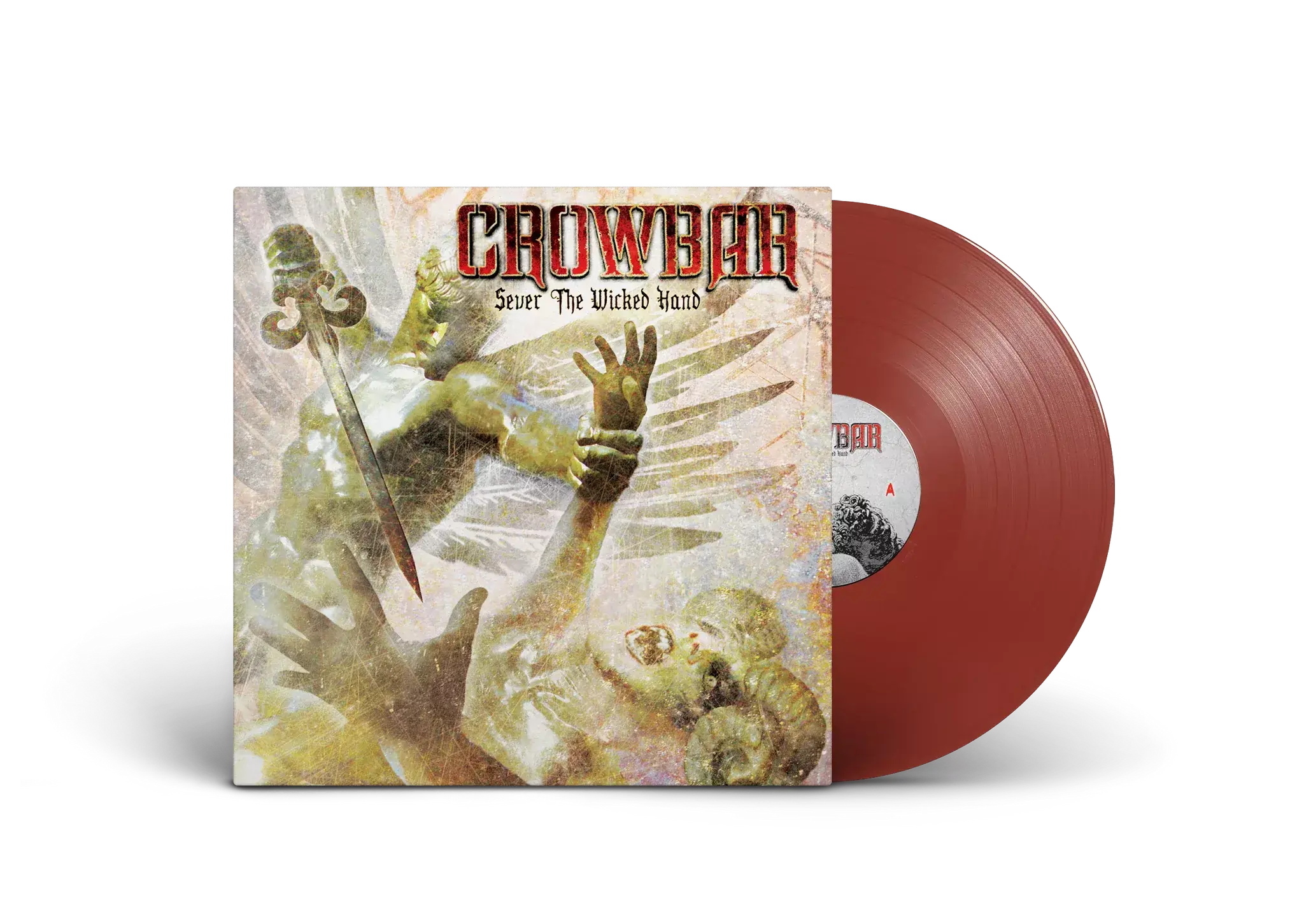 CROWBAR - Sever The Wicked Hand · OPAQUE APPLE RED LP CROWBAR - Sever The Wicked Hand · OPAQUE APPLE RED LP (Doom Metal Vinyl)