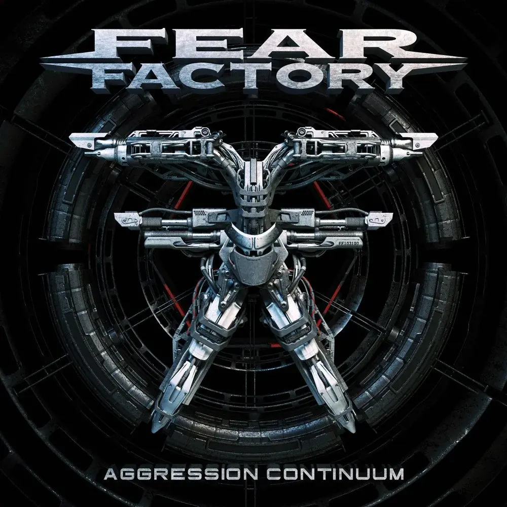 FEAR FACTORY · Aggression Continuum (B-Stock) | SPLATTER 2LP (Industrial Metal Vinyl) · Picture 1