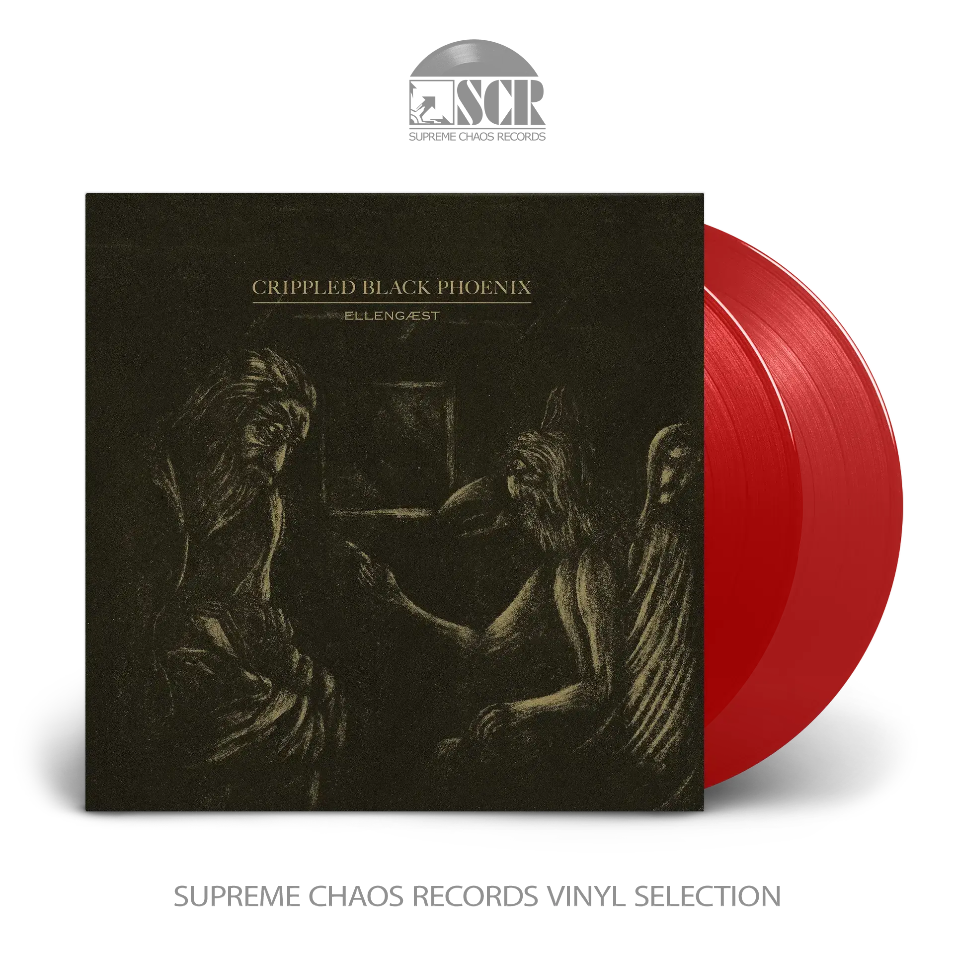 CRIPPLED BLACK PHOENIX - Ellengæst · RED DLP (Progressive Rock/Progressive Metal Vinyl)