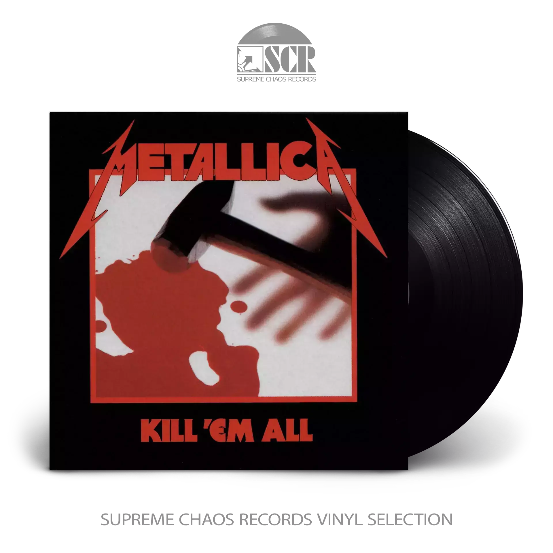 METALLICA - Kill ´Em All (Remastered) · BLACK LP (Thrash Metal Vinyl)
