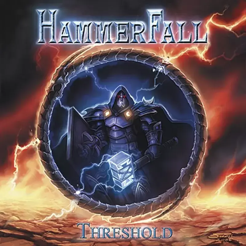HAMMERFALL · Threshold | TRANSPARENT BLUE LP · Picture 1 HAMMERFALL · Threshold | TRANSPARENT BLUE LP (Heavy Metal Vinyl) · Picture 1