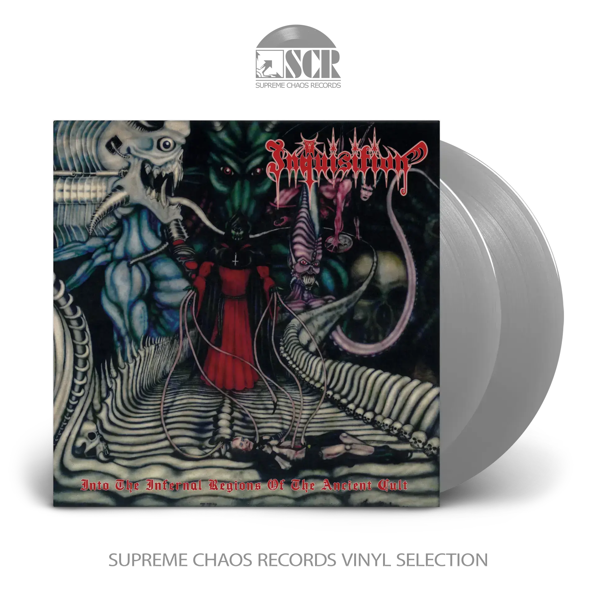 INQUISITION - Into The Infernal Regions Of The Ancient Cult (Remastered) · SILVER 2LP