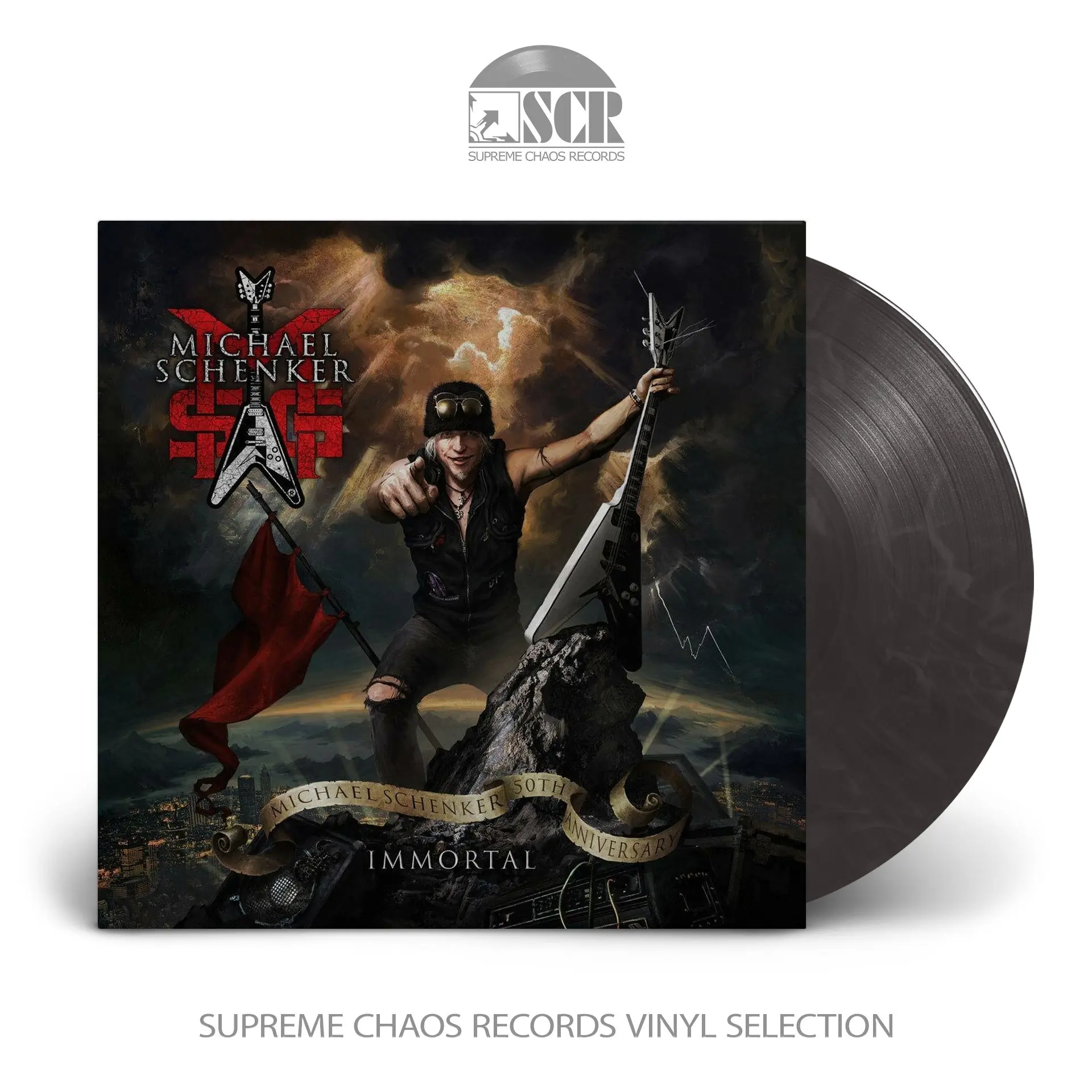 MSG (MICHAEL SCHENKER GROUP) - Immortal · BLACK/WHITE LP MSG (MICHAEL SCHENKER GROUP) - Immortal · BLACK/WHITE LP (Hard Rock Vinyl)