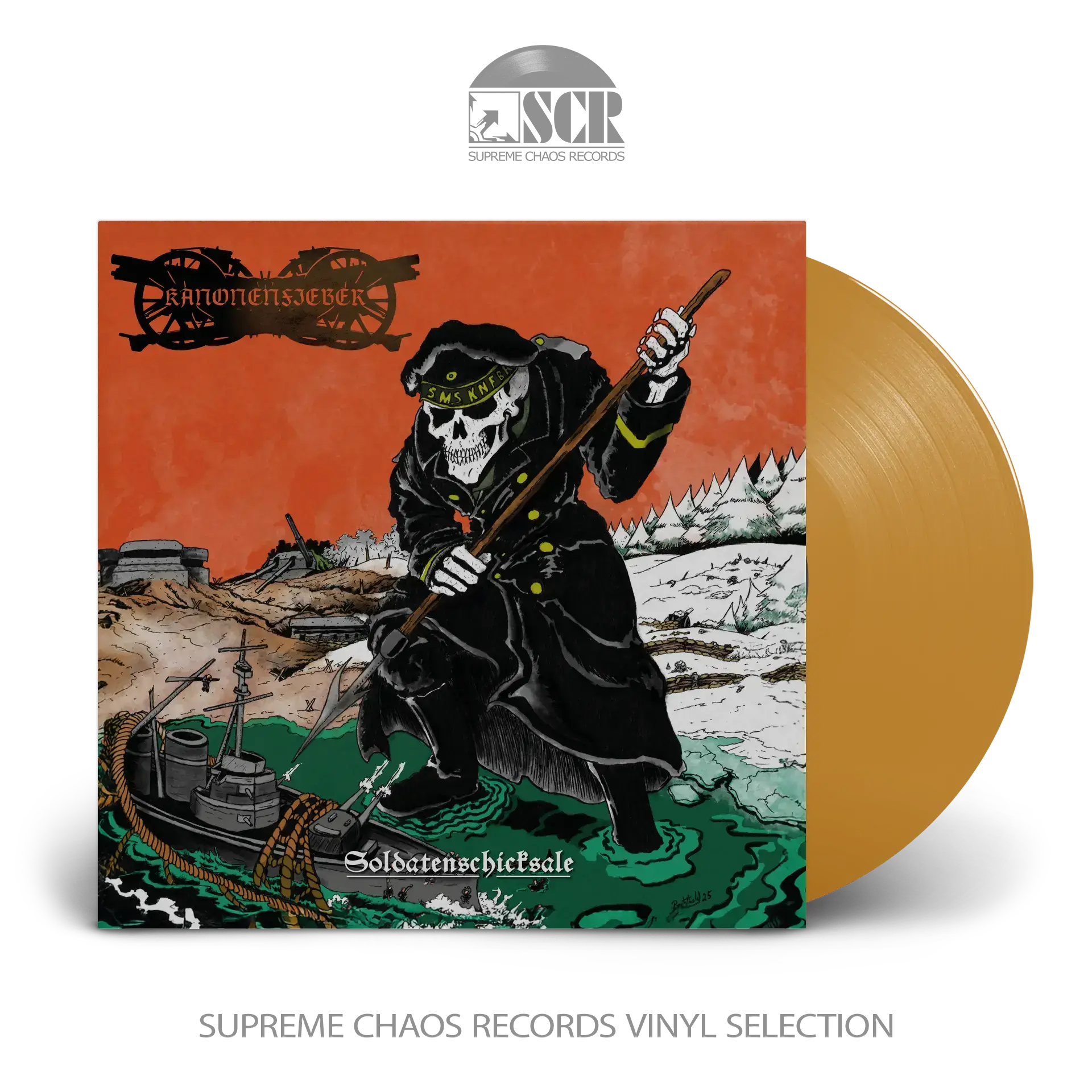 KANONENFIEBER · Soldatenschicksale | ORANGE LP KANONENFIEBER · Soldatenschicksale | ORANGE LP (Black Metal Vinyl)