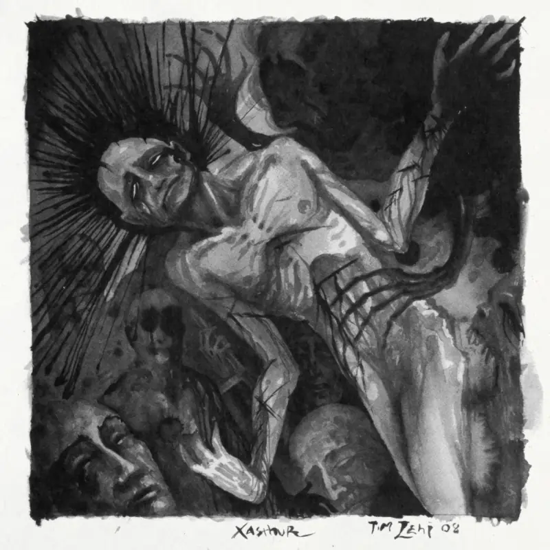 XASTHUR · All Reflections Drained | BLACK 2LP (Black Metal Vinyl) · Picture 1