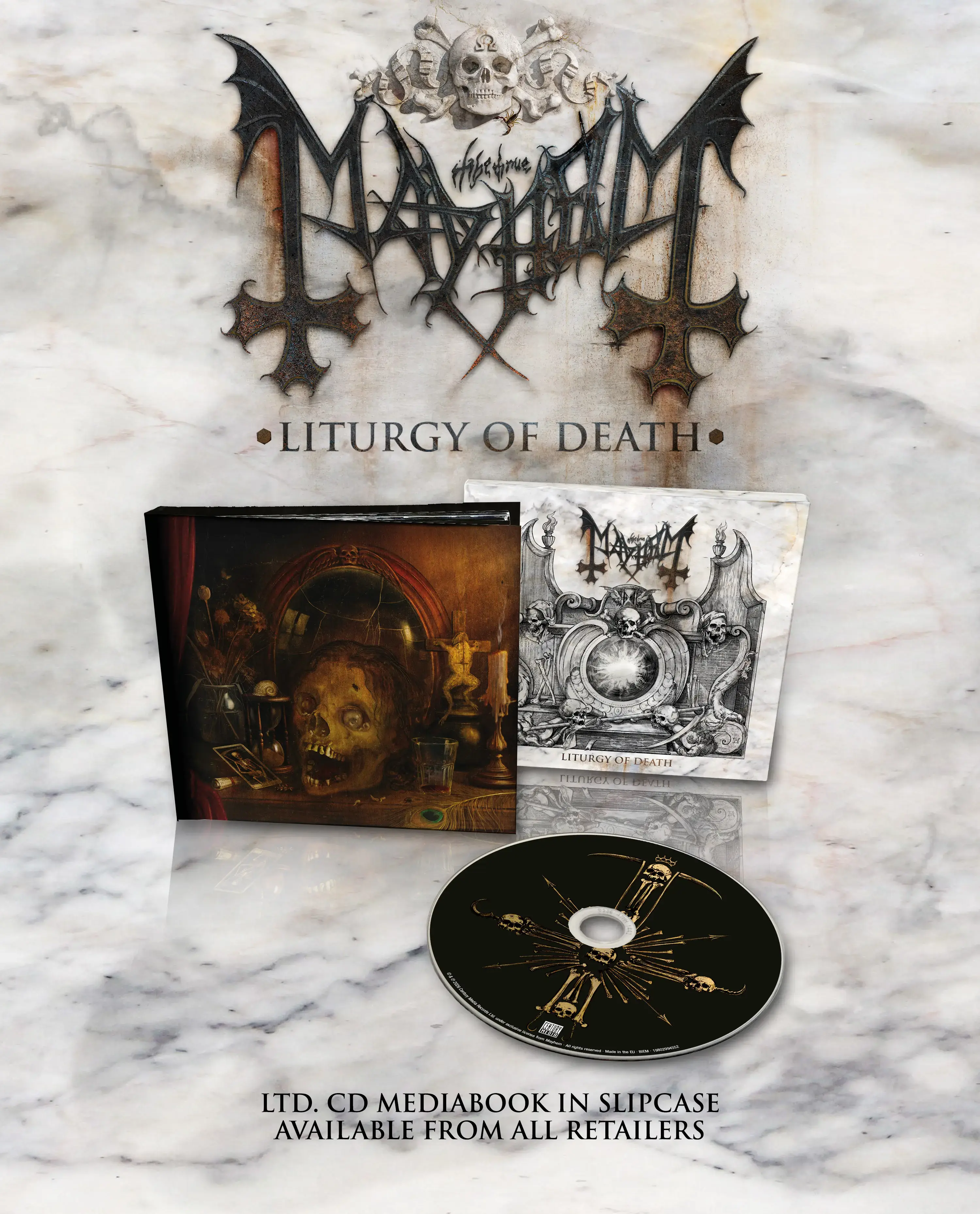 MAYHEM - Liturgy Of Death · CD MEDIABOOK MAYHEM - Liturgy Of Death · CD MEDIABOOK (Black Metal CDs)