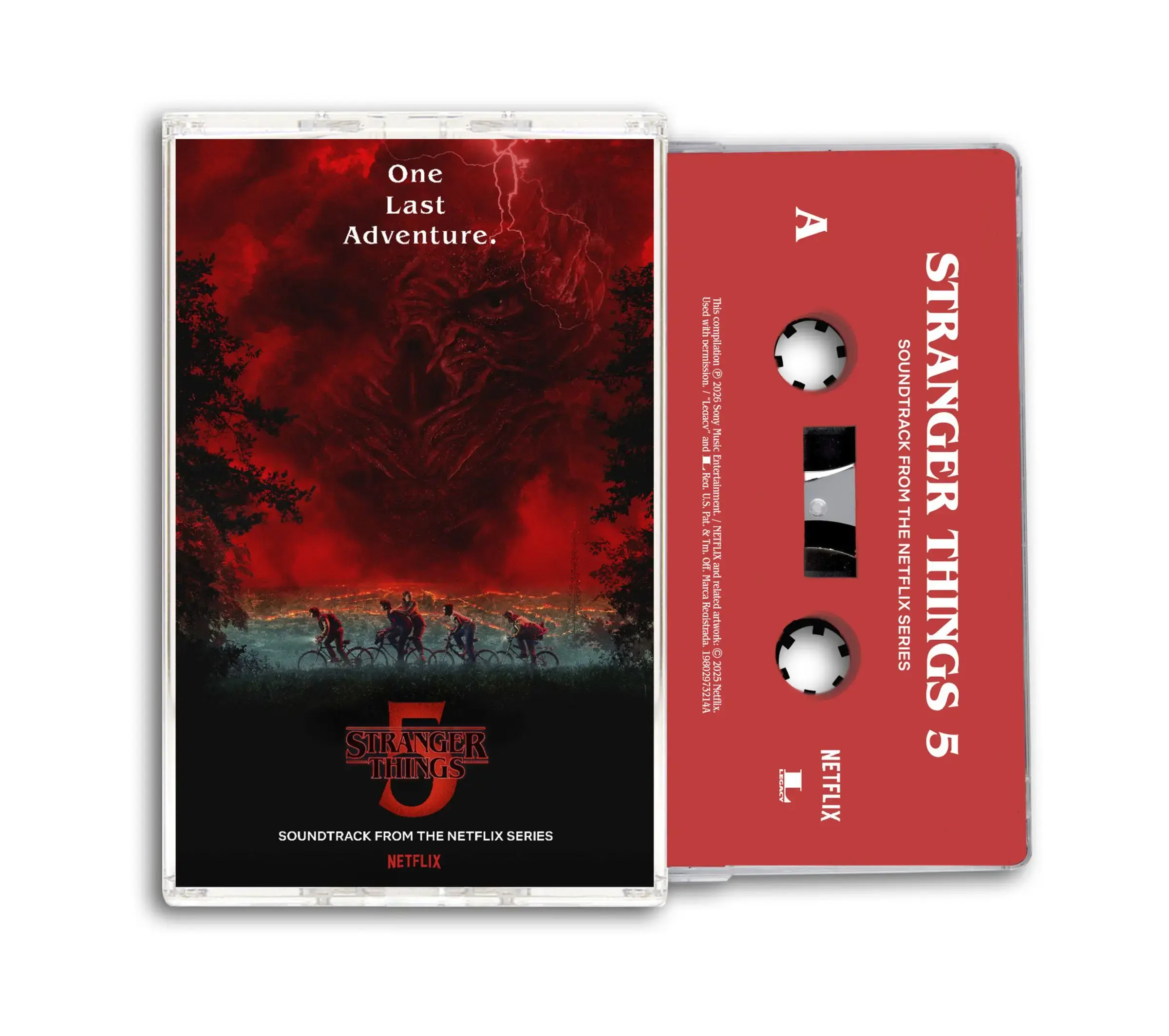 VARIOUS · Stranger Things 5 (Soundtrack From The Netflix Series) | RED TAPE VARIOUS · Stranger Things 5 (Soundtrack From The Netflix Series) | RED TAPE (Soundtrack Tapes)