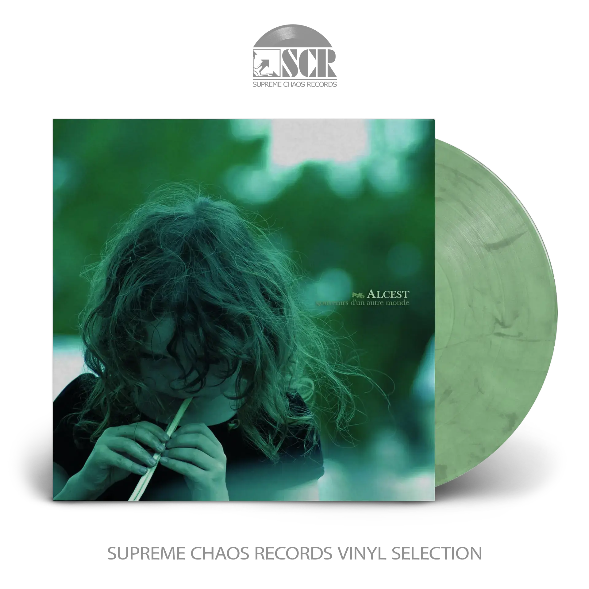 ALCEST · Souvenirs D'un Autre Monde | WHITE/GREEN MARBLED LP (Black Metal/Progressive Rock Vinyl)