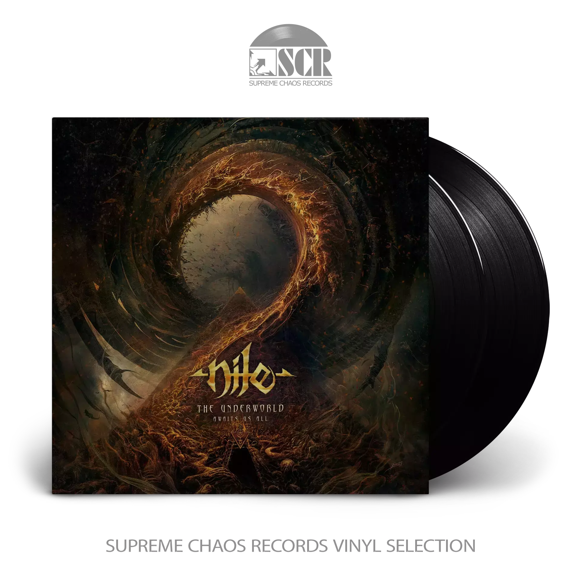 NILE - The Underworld Awaits Us All · BLACK 2LP NILE - The Underworld Awaits Us All · BLACK 2LP (Death Metal Vinyl)
