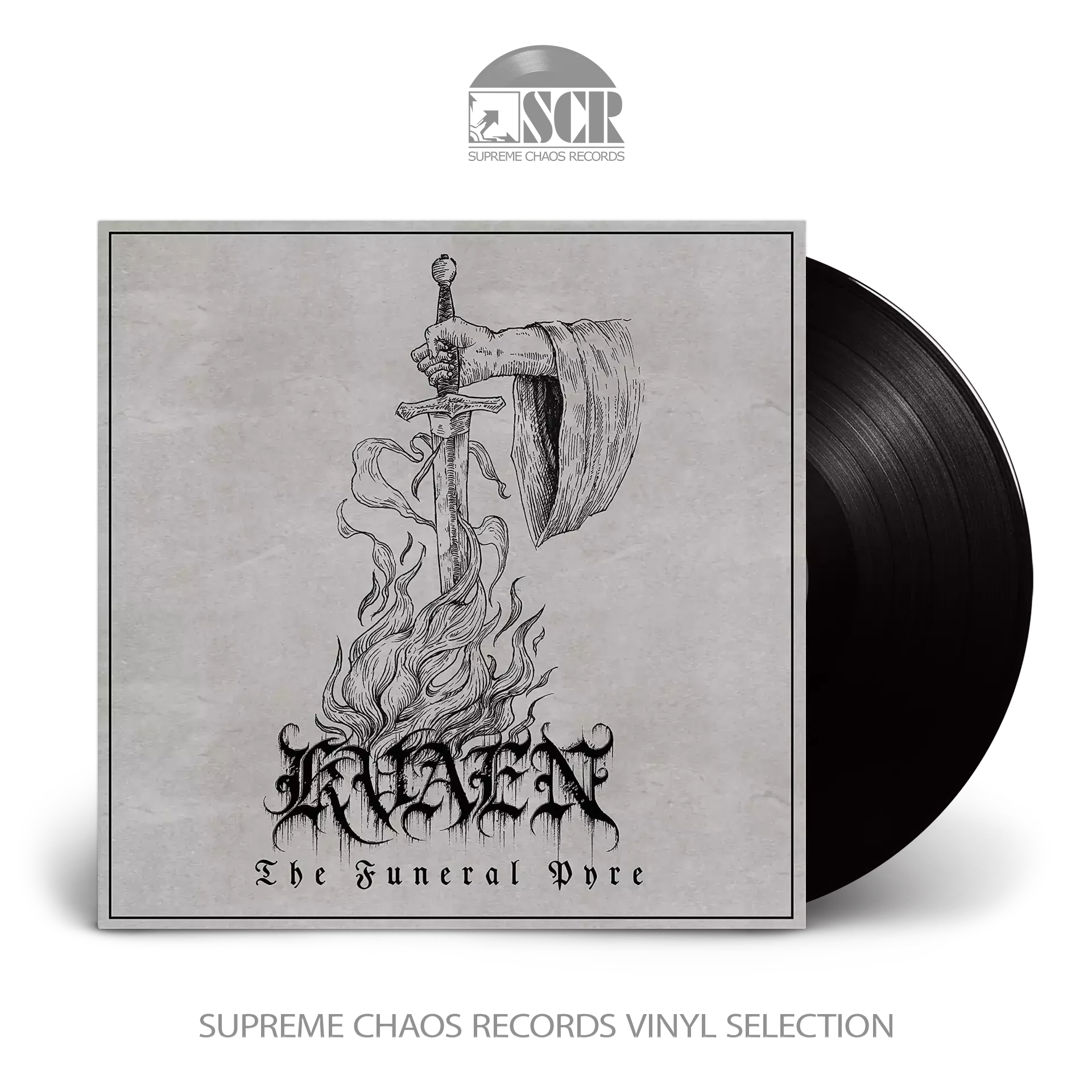 KVAEN · Funeral Pyre | BLACK LP KVAEN · Funeral Pyre | BLACK LP (Black Metal Vinyl)