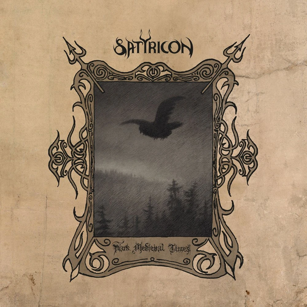 SATYRICON · Dark Medieval Times | BLACK 2LP (Black Metal Vinyl) · Picture 1