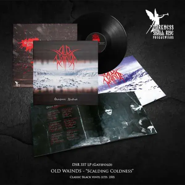 OLD WAINDS · Scalding Coldness | BLACK LP · Picture 2 OLD WAINDS · Scalding Coldness | BLACK LP (Black Metal Vinyl) · Picture 2