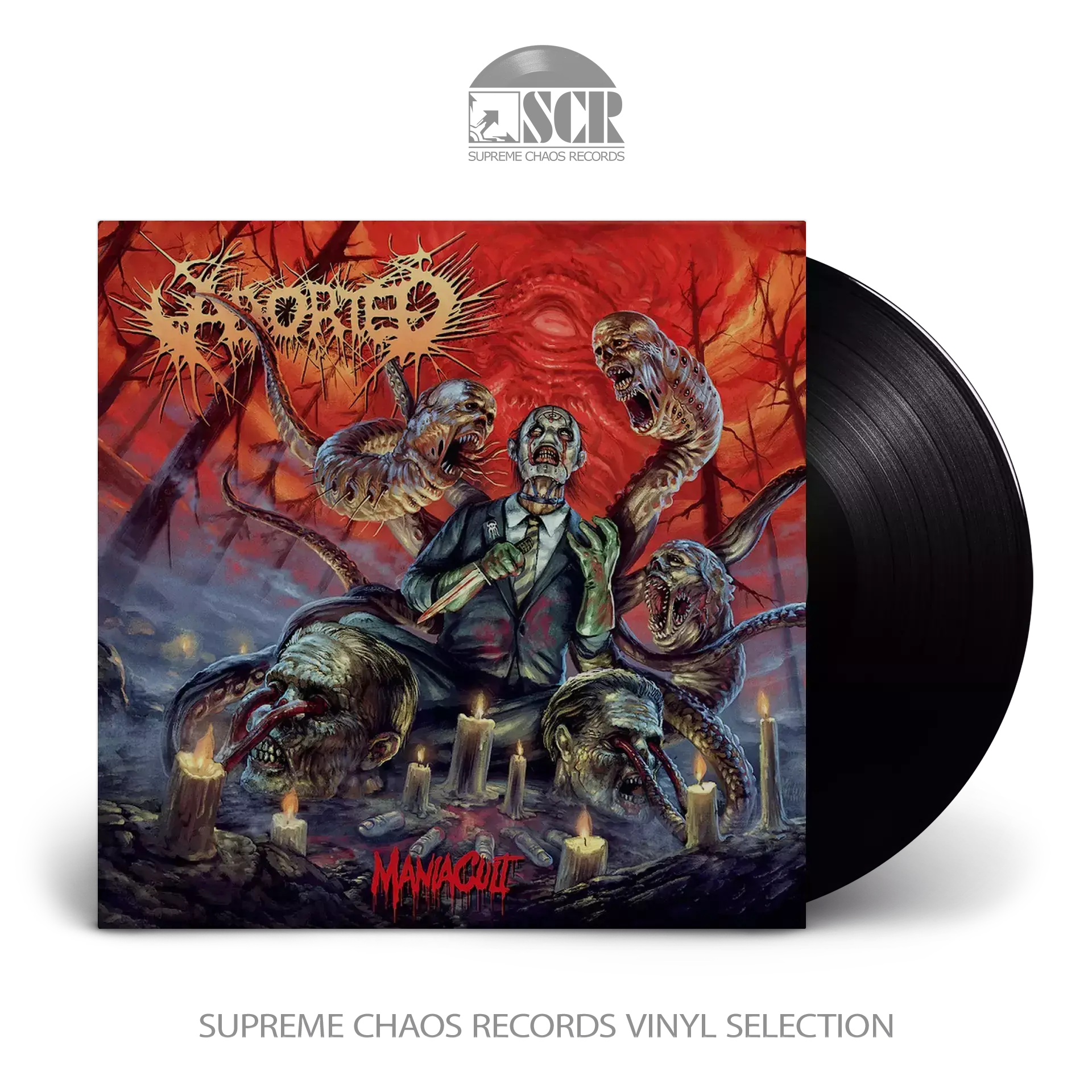 ABORTED · ManiaCult | BLACK LP+CD ABORTED · ManiaCult | BLACK LP+CD (Death Metal Vinyl)